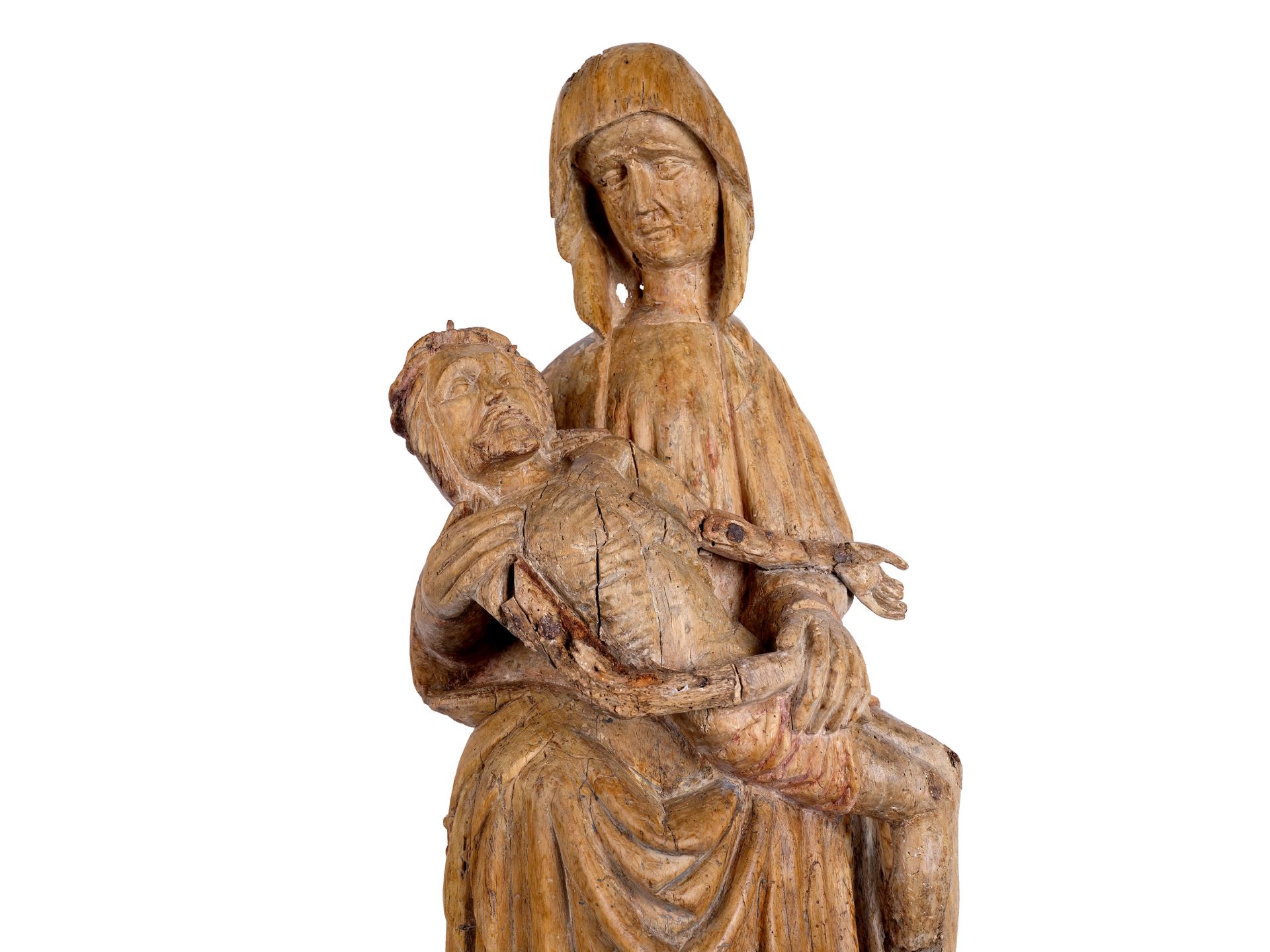 Pieta, Rheinland, Um 1390 - Bild 2 aus 6