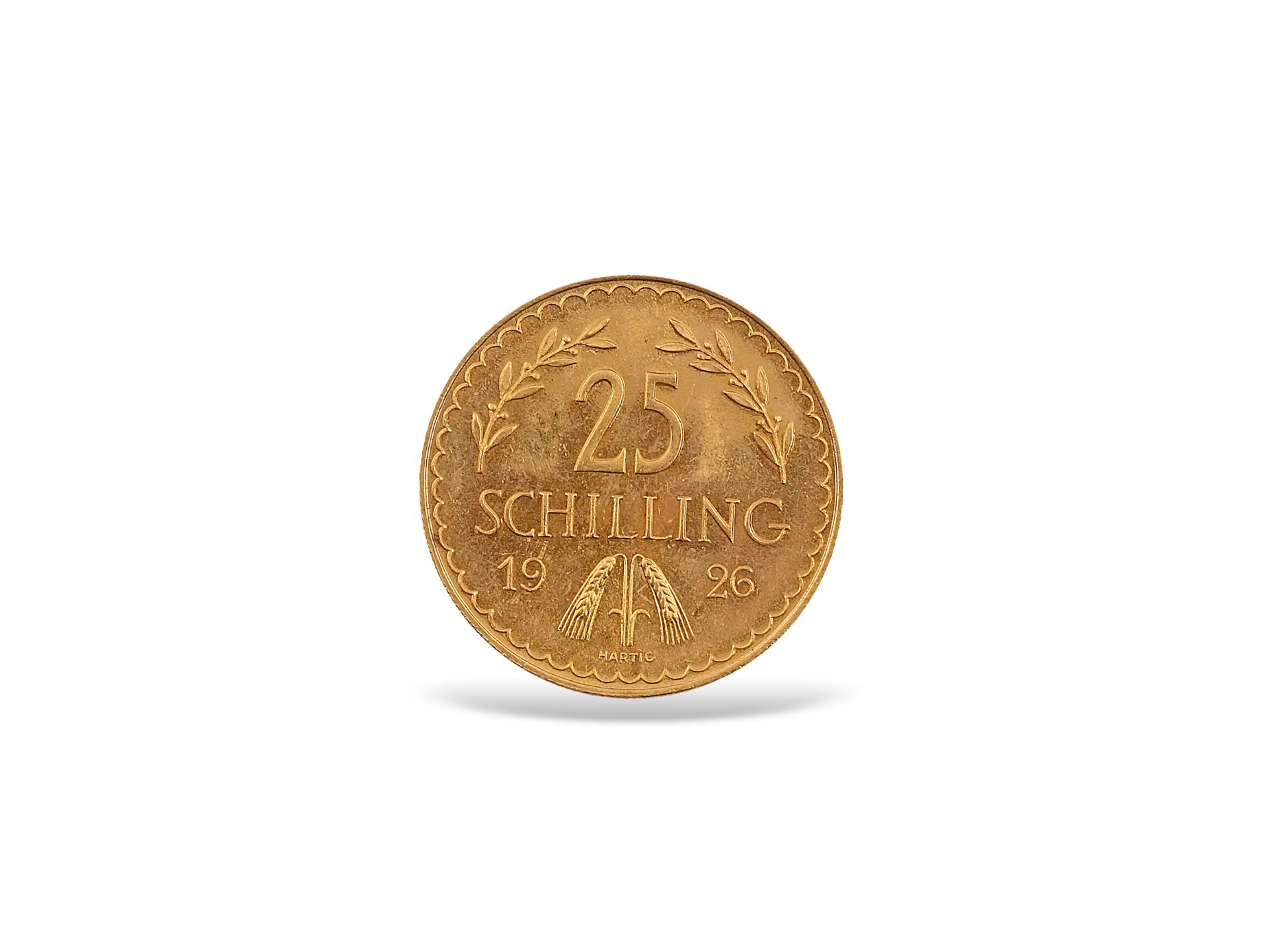 25 Schilling in Gold, Österreich 1926, Gewicht: 6 Gramm