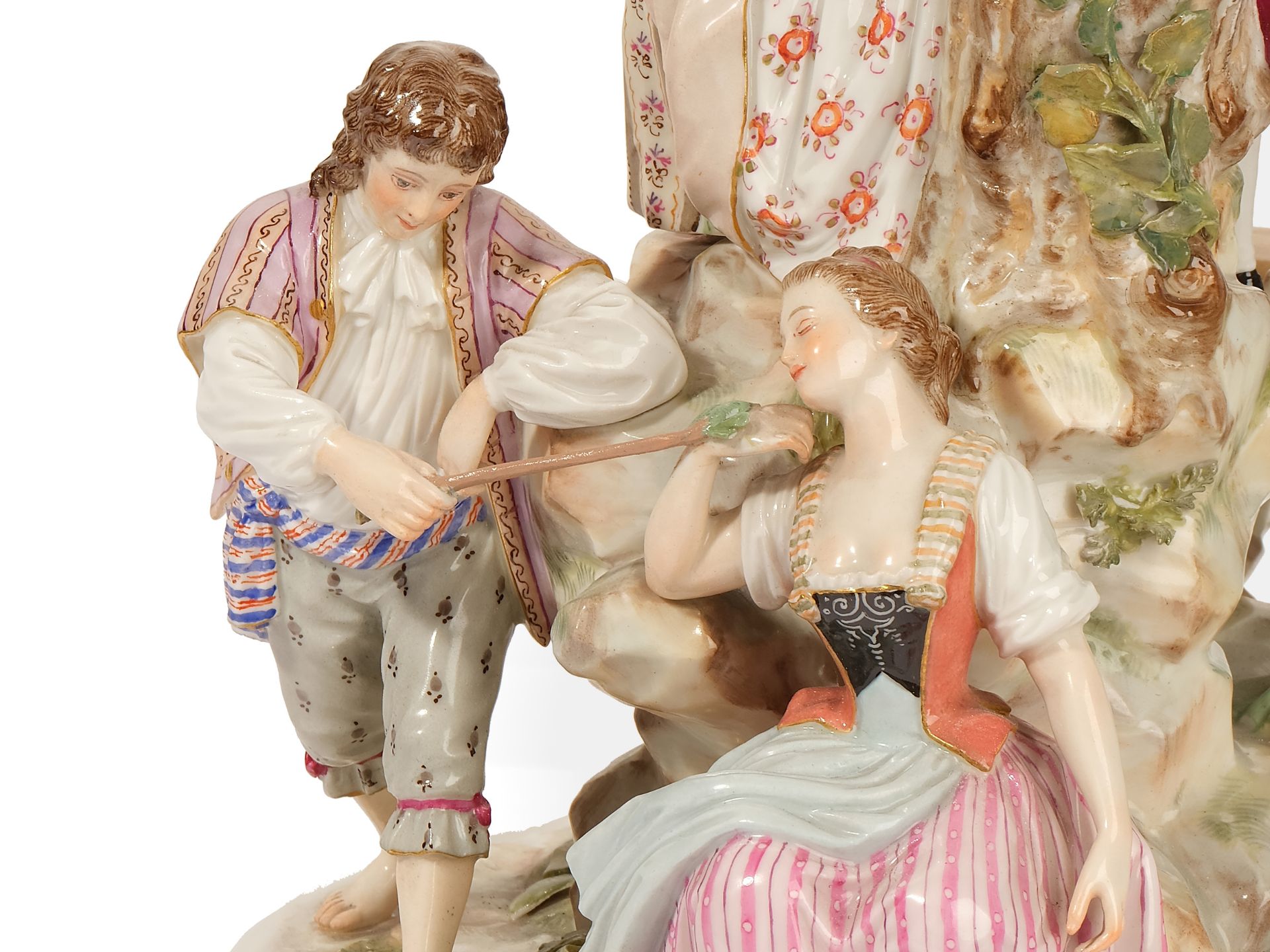 Meissen porcelain, 
Sleeping Beauty, 
Porcelain - Image 5 of 8