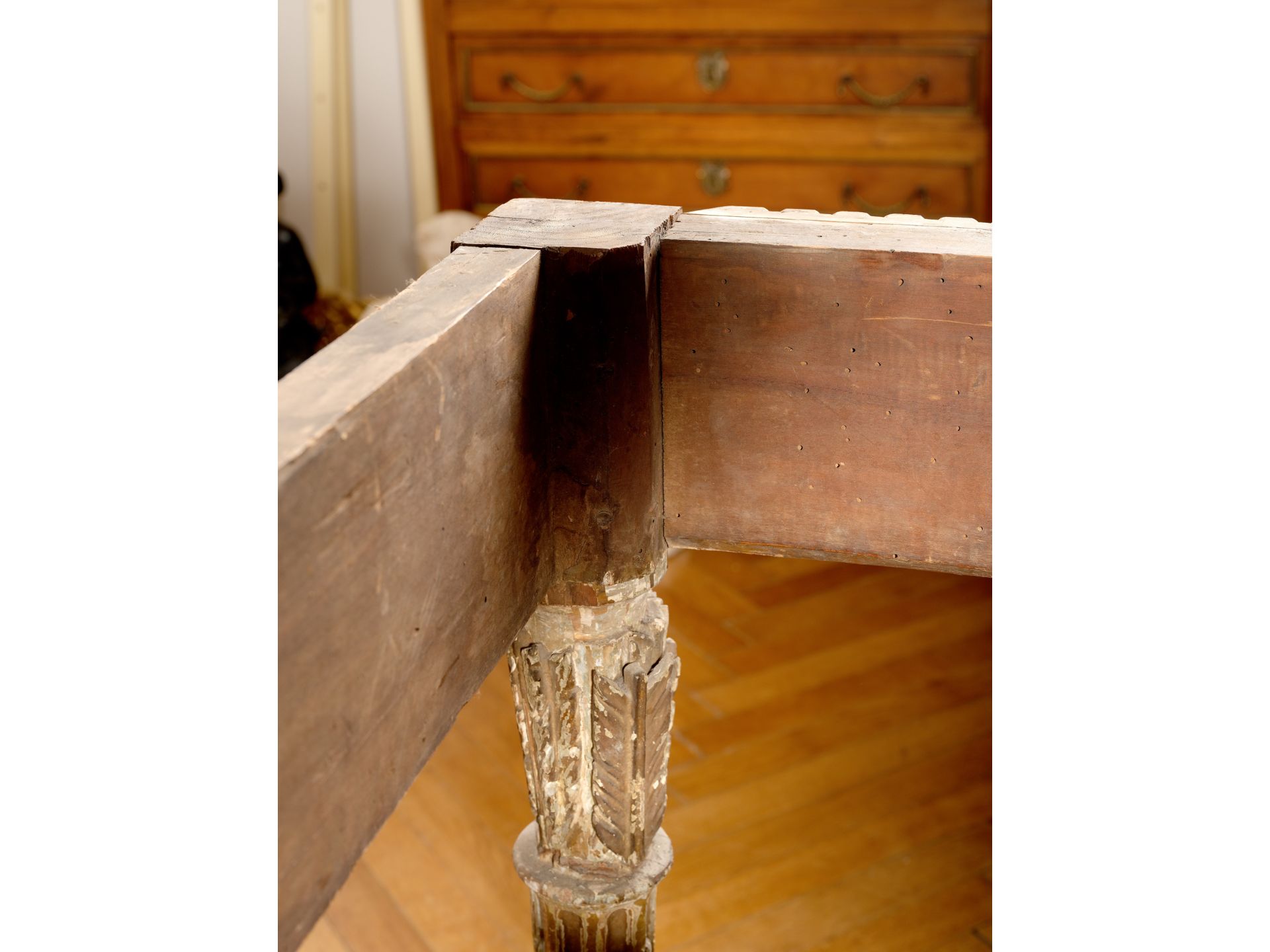 Elegant console table, 
Italy, 
Ca. 1770/80 - Image 3 of 5