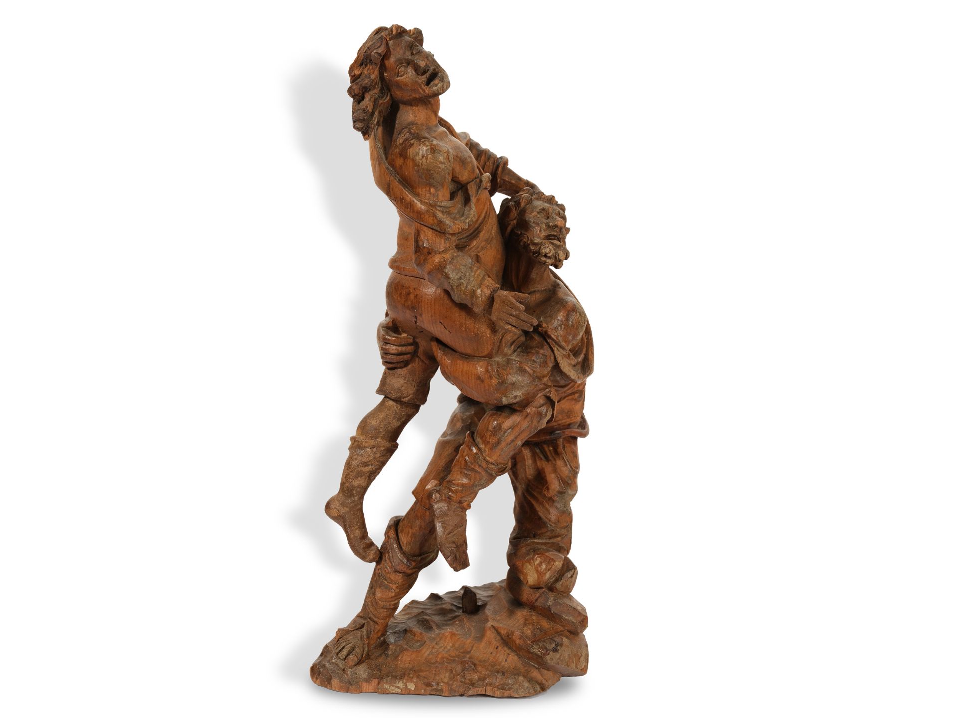 Moving sculpture group, 
South Tyrol, 
Ca. 1700 - Image 2 of 6