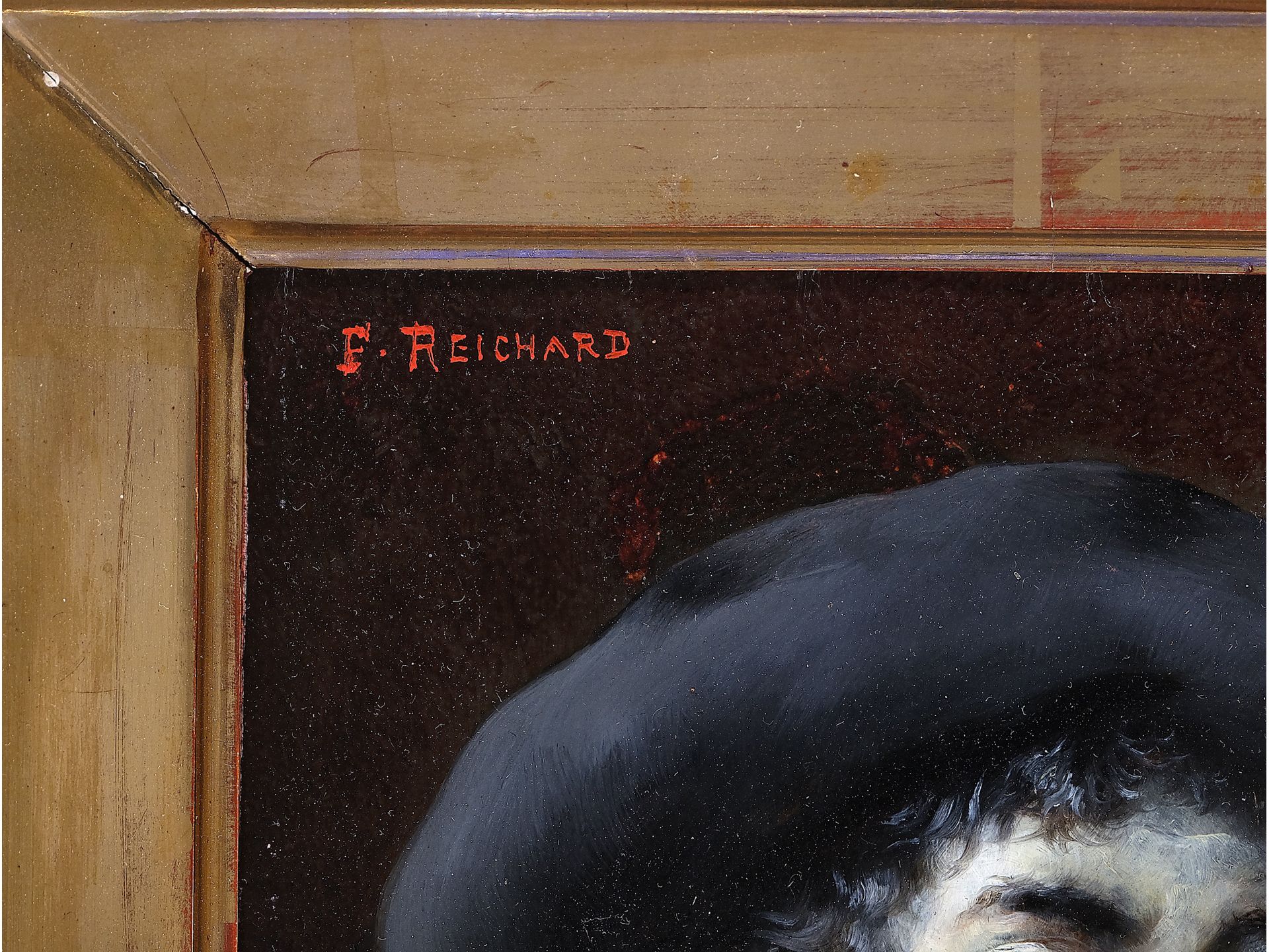 Franz Reichardt, 
1825 - 1887, 
Portrait - Bild 3 aus 4