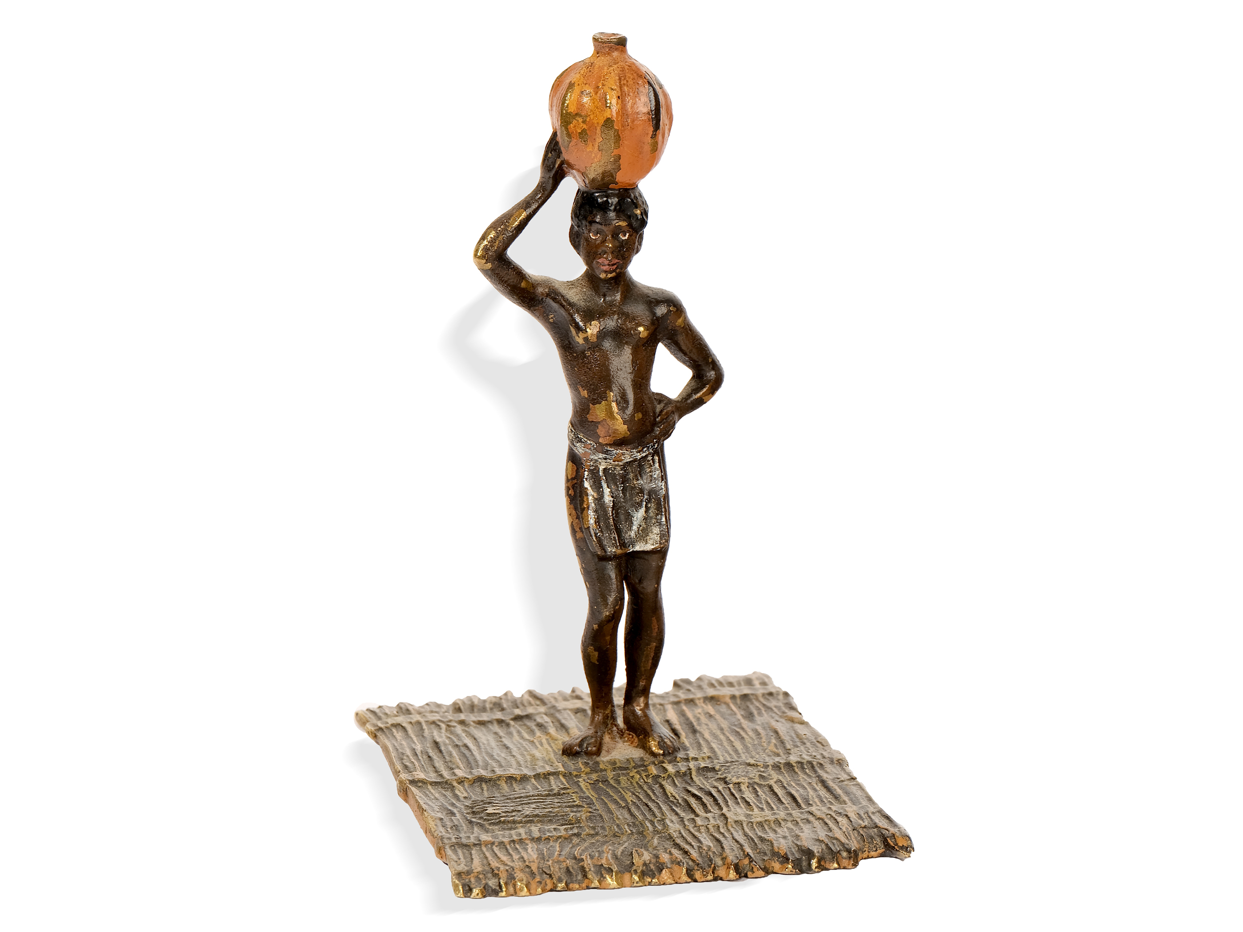 Wiener Bronze, 
Ca. 1900, 
Water carrier - Image 2 of 6