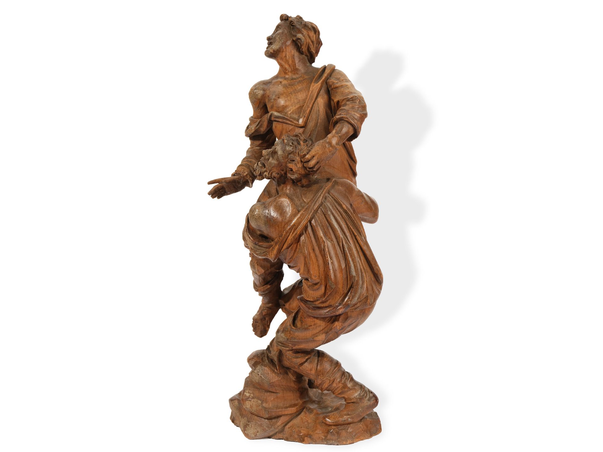 Moving sculpture group, 
South Tyrol, 
Ca. 1700 - Image 4 of 6