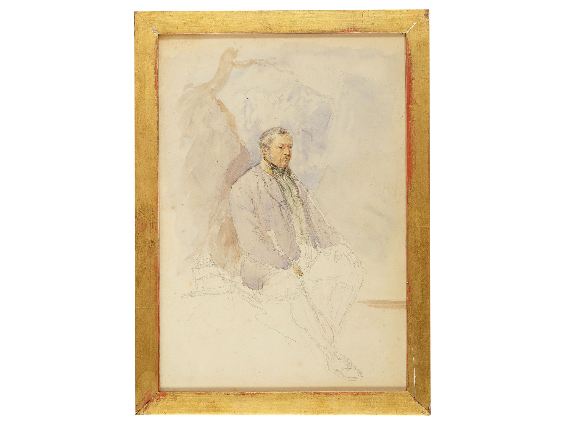 Ludwig Schnorr von Carolsfeld, 
Munich 1836 - 1865 Dresden, 
Field Marshal Radetzky - Image 2 of 3