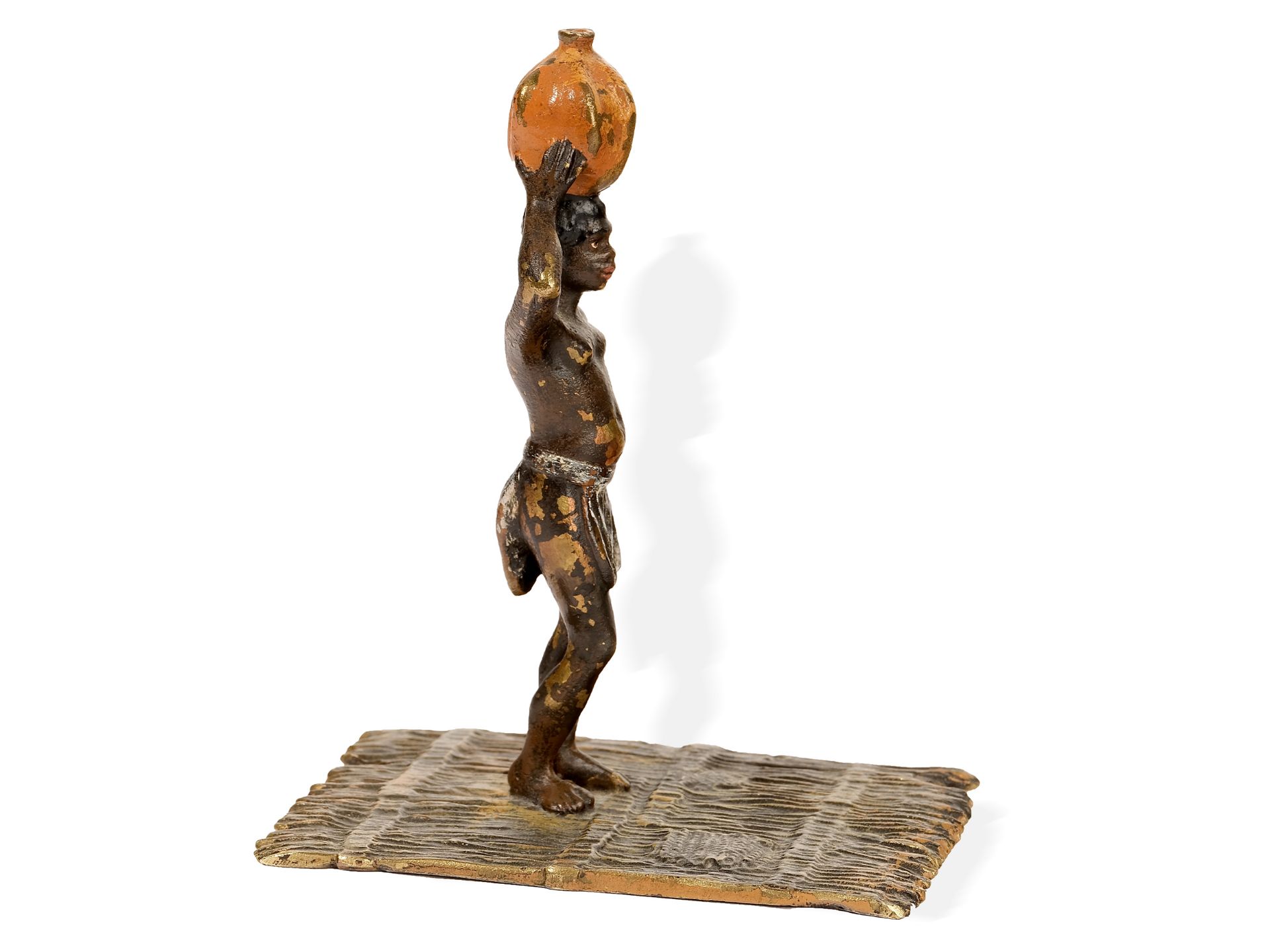 Wiener Bronze, 
Ca. 1900, 
Water carrier - Image 3 of 6