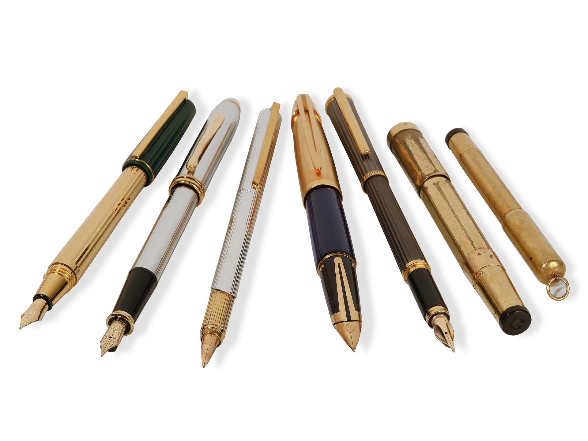 Convolute, 
Fountain pens, 
6 pcs. - Image 4 of 4