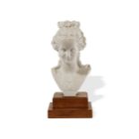 Classicist bust, 
Ca. 1880/90, 
Biscuit porcelain