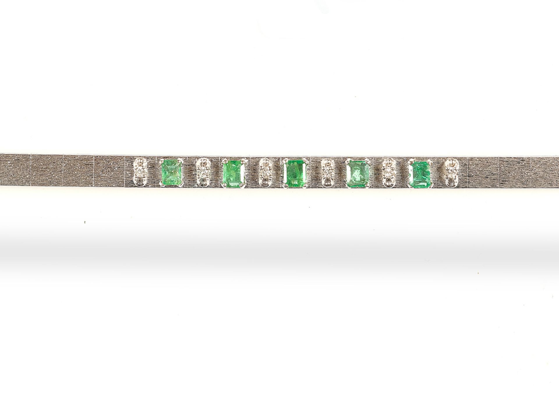 Bracelet, 
Ca. 1970, 
White gold, 14 carat