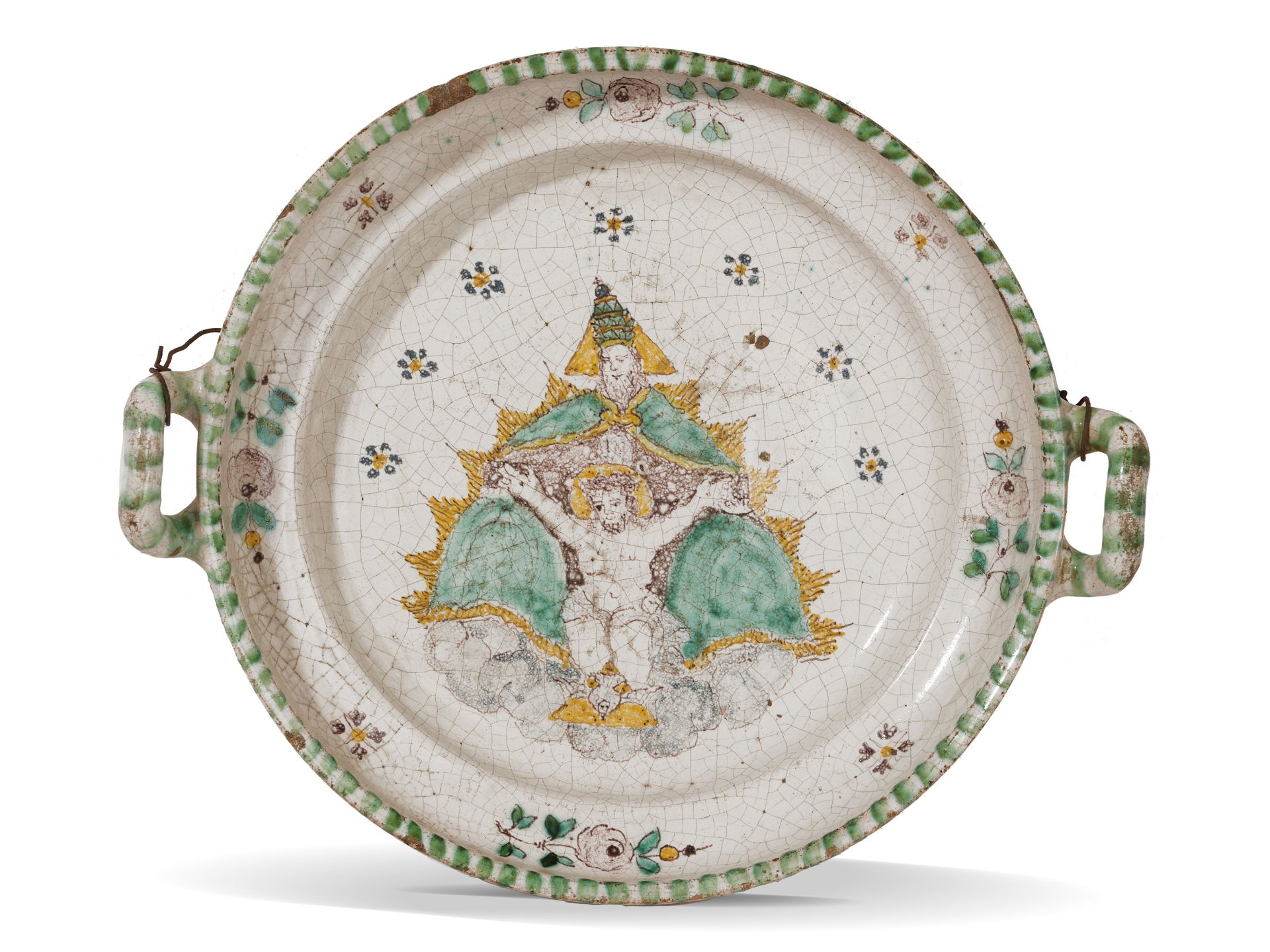 Dumpling bowl, 
Gmunden, 
Early 19th century