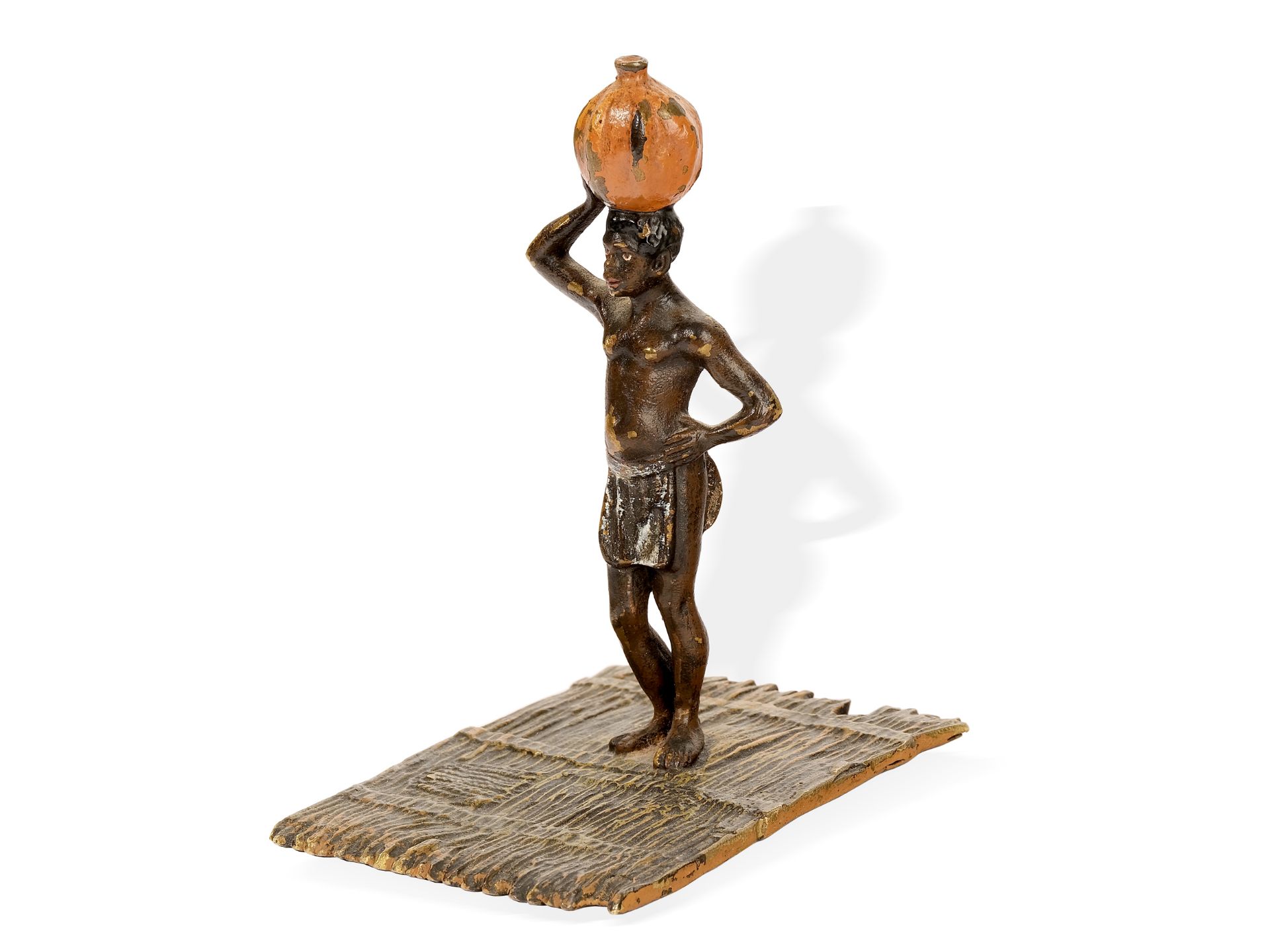 Wiener Bronze, 
Ca. 1900, 
Water carrier