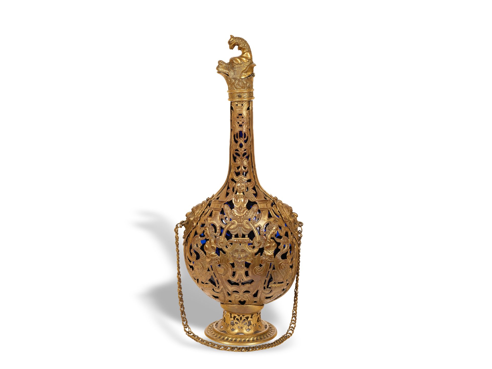 Museale Pilgerflasche, 
Venedig 17. Jahrhundert