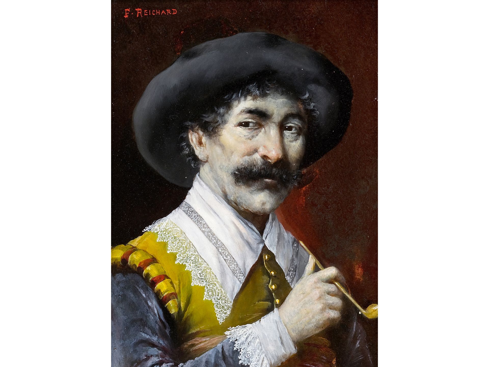 Franz Reichardt, 
1825 - 1887, 
Portrait