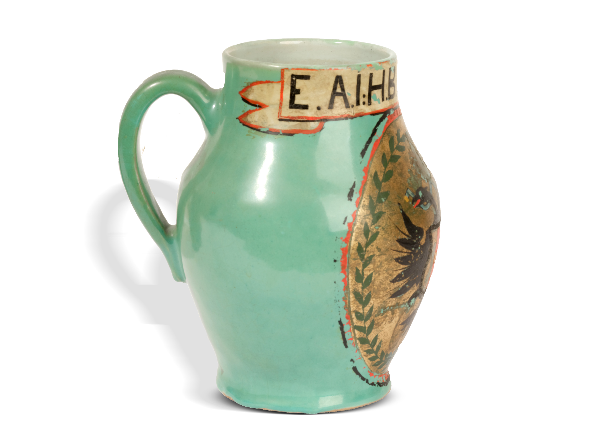 Kaiserin Elisabeth of Austria, 
Foot wash jug, 
Dated 1865 - Image 4 of 5