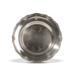Silver plate, 
Ca. 1900, 
Marked