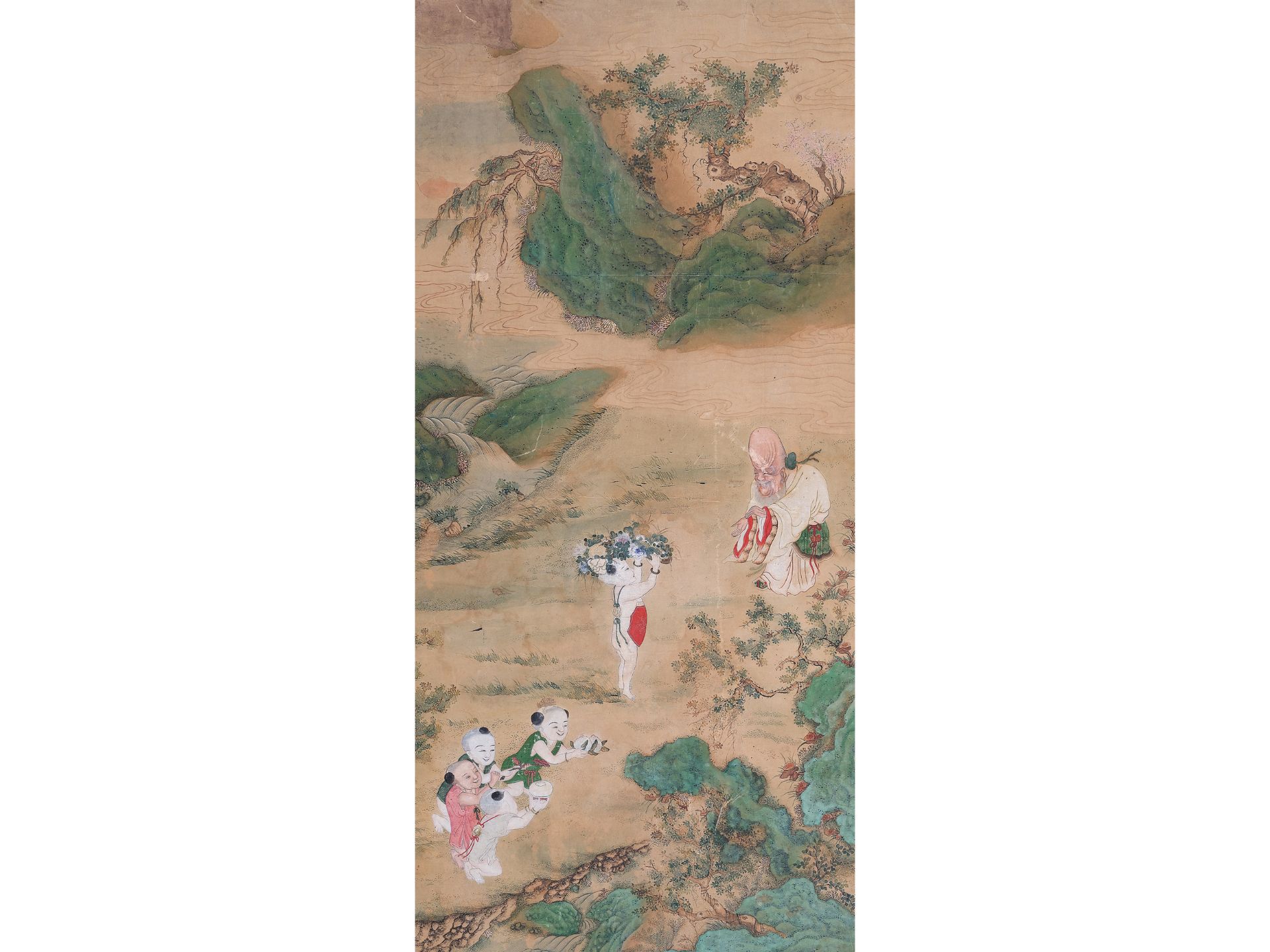 China, 
19th century or earlier, 
Watercolour on paper