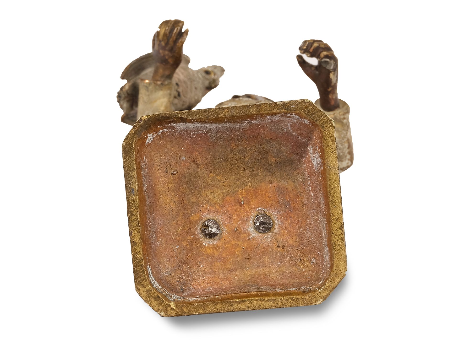 Wiener Bronze, 
Franz Xaver Bergmann 1861 – 1936, 
Arab with cockatoo - Image 6 of 6