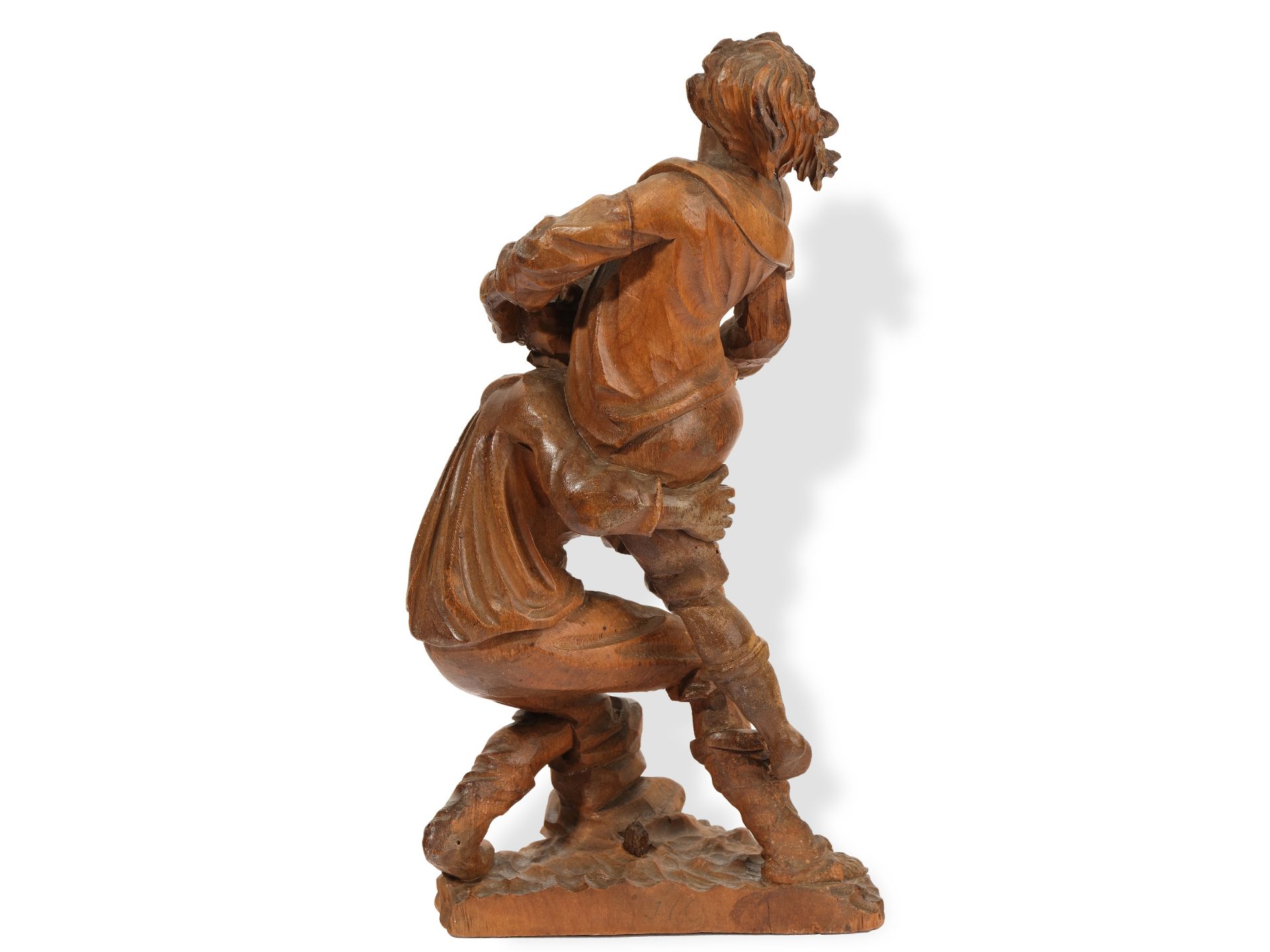 Moving sculpture group, 
South Tyrol, 
Ca. 1700 - Image 5 of 6