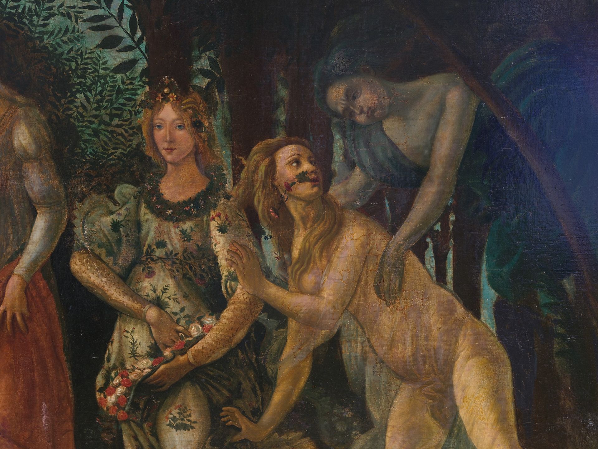 Sandro Botticelli, Florence 1445 - 1510 Florence, Primavera - Image 4 of 6