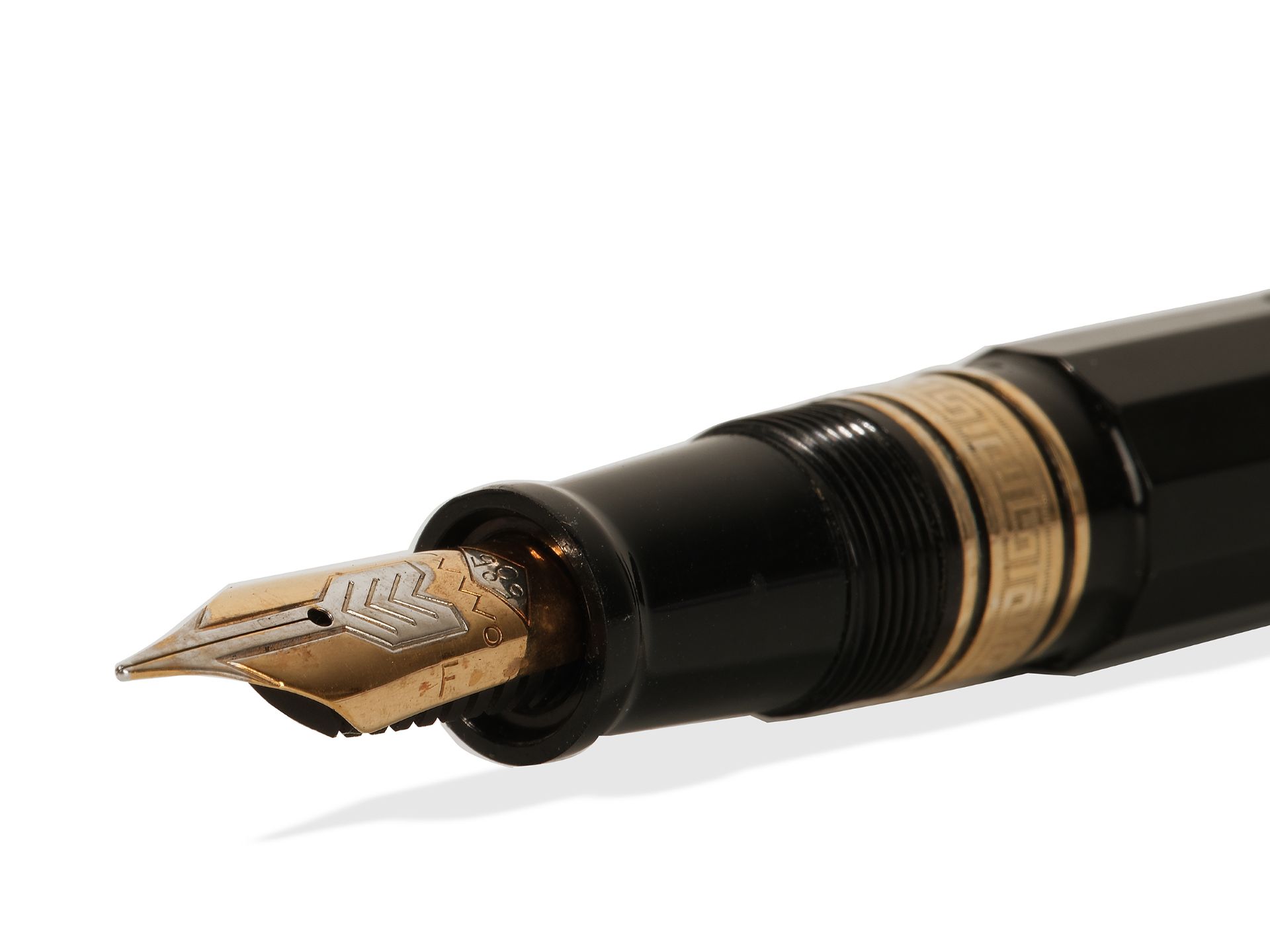 Fountain pen, 
OMAS, 
Feather 14K gold - Image 6 of 6