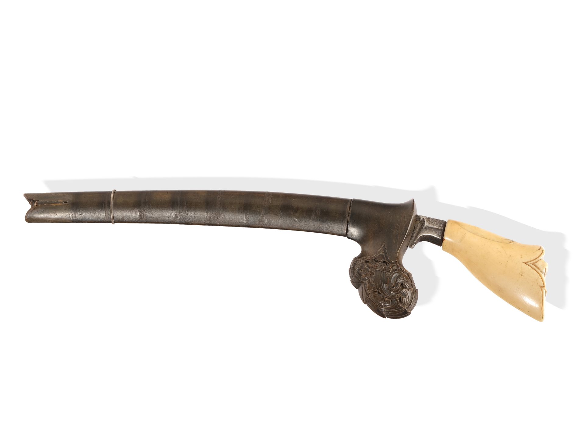 Dagger, 
Ca. 1920/30, 
Handle from bone - Image 2 of 3