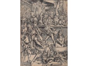 Albrecht Dürer, Nuremberg 1471 - 1528 Nuremberg, Martyrdom of John the Evangelist