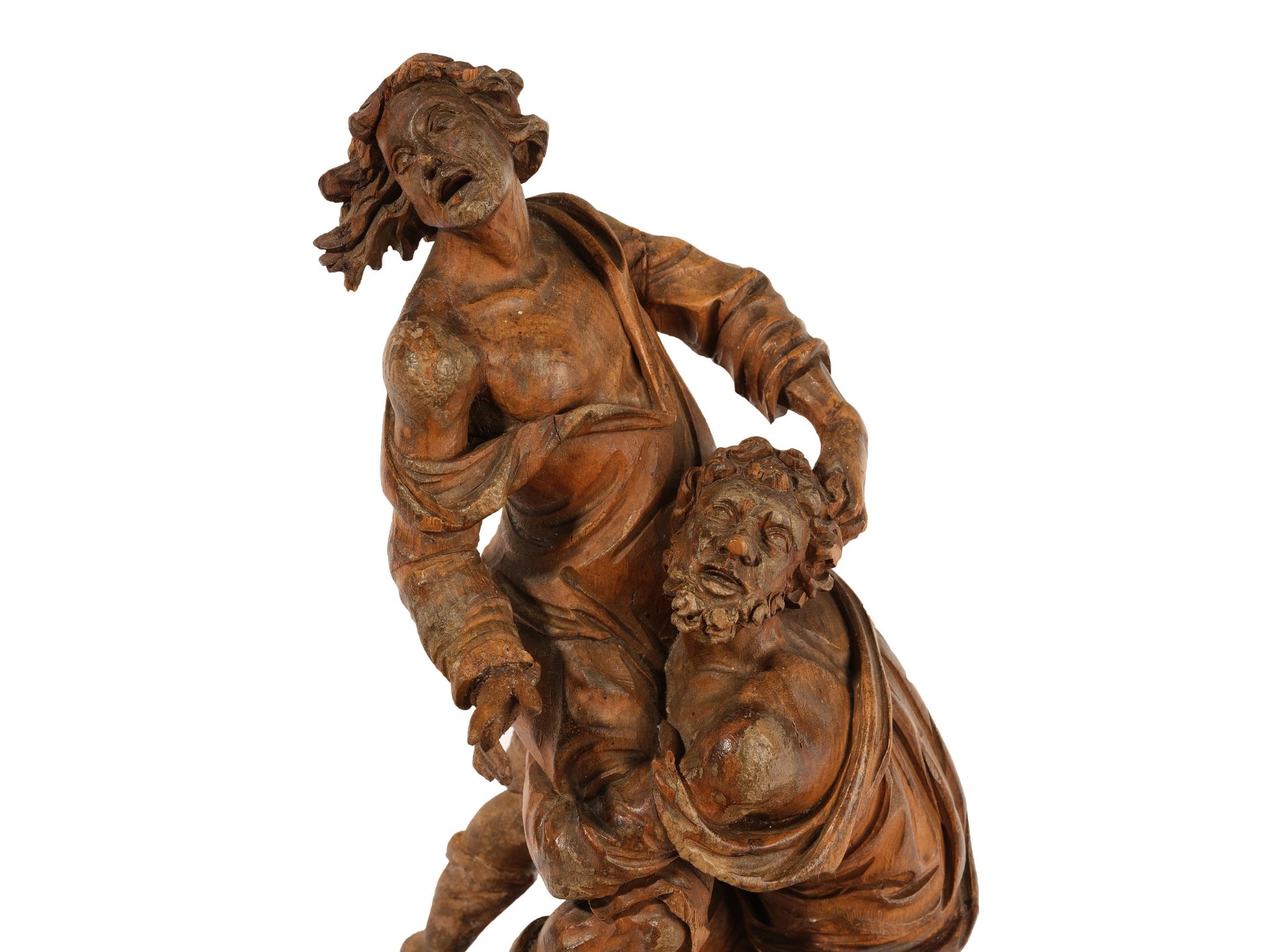 Moving sculpture group, 
South Tyrol, 
Ca. 1700 - Image 3 of 6