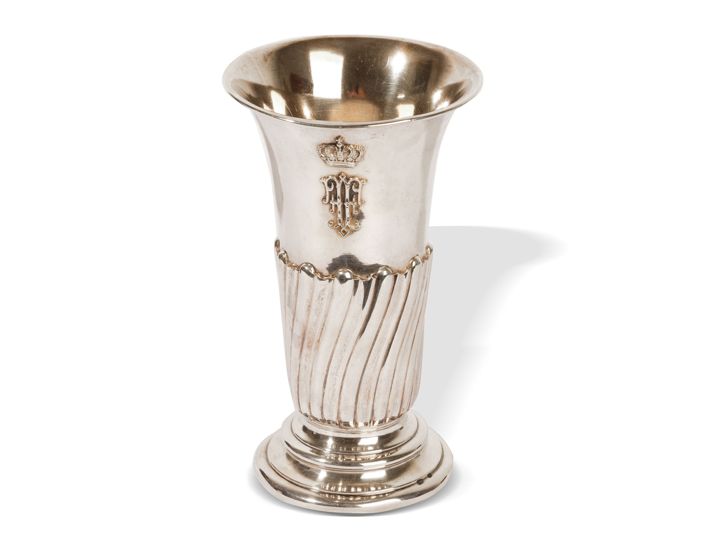 Silver cup, 
Ca. 1900/1910, 
Marked