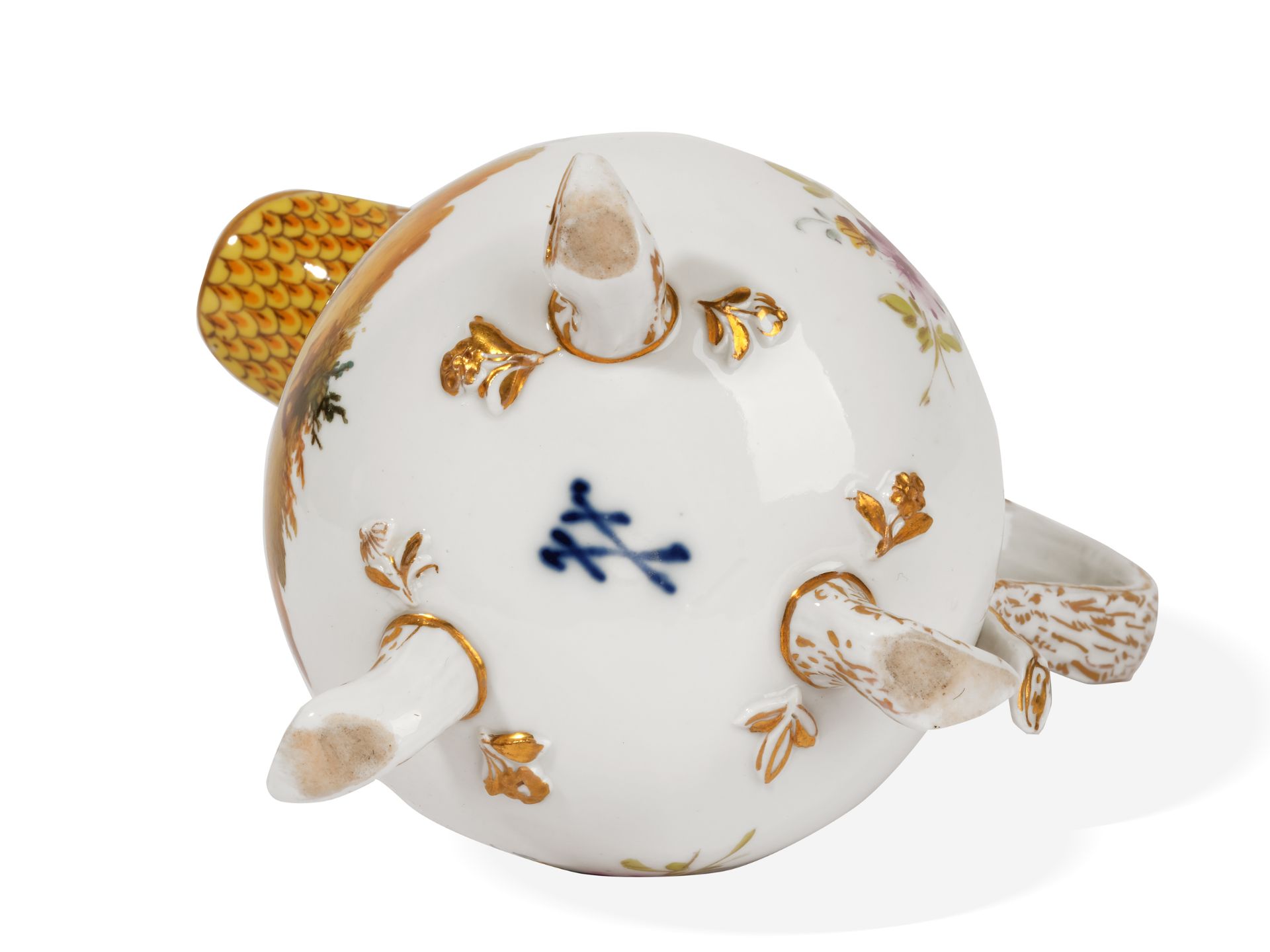 Meissen porcelain, 
Coffee & Milk Can, 
Porcelain - Image 10 of 11