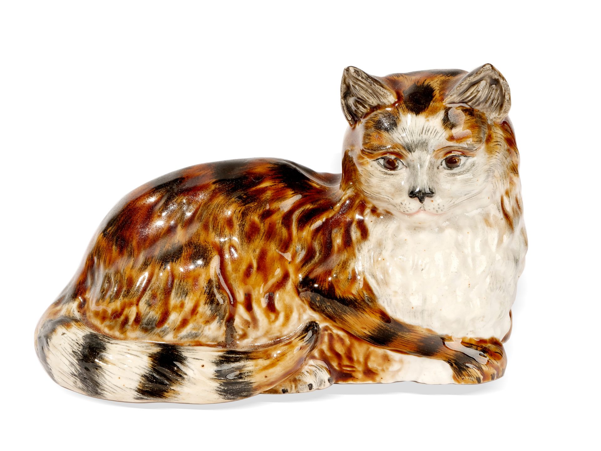 Cat, 
1888, 
Ceramics
