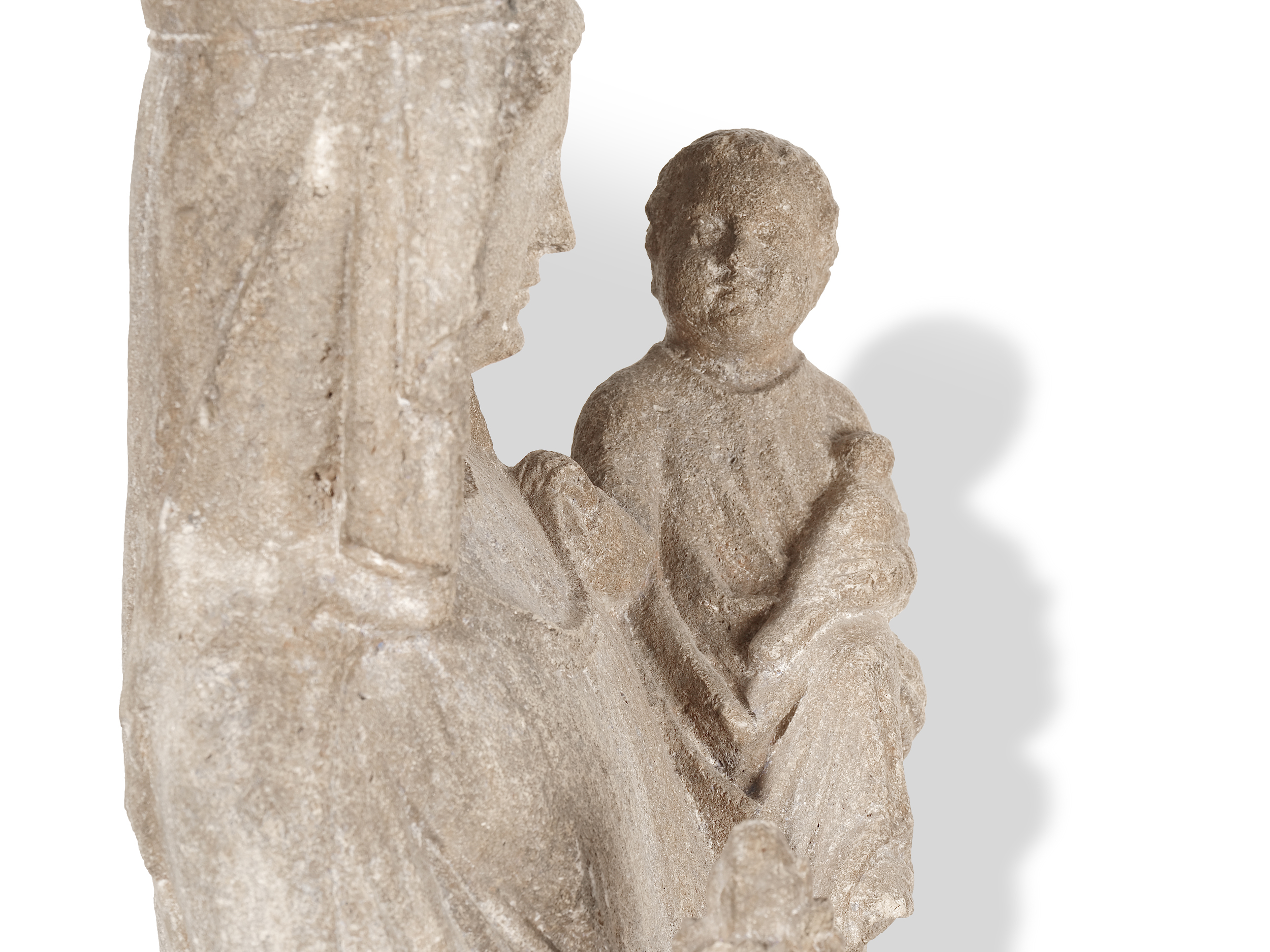 Gothic Madonna, 
France, 
14th/15th century - Image 5 of 9