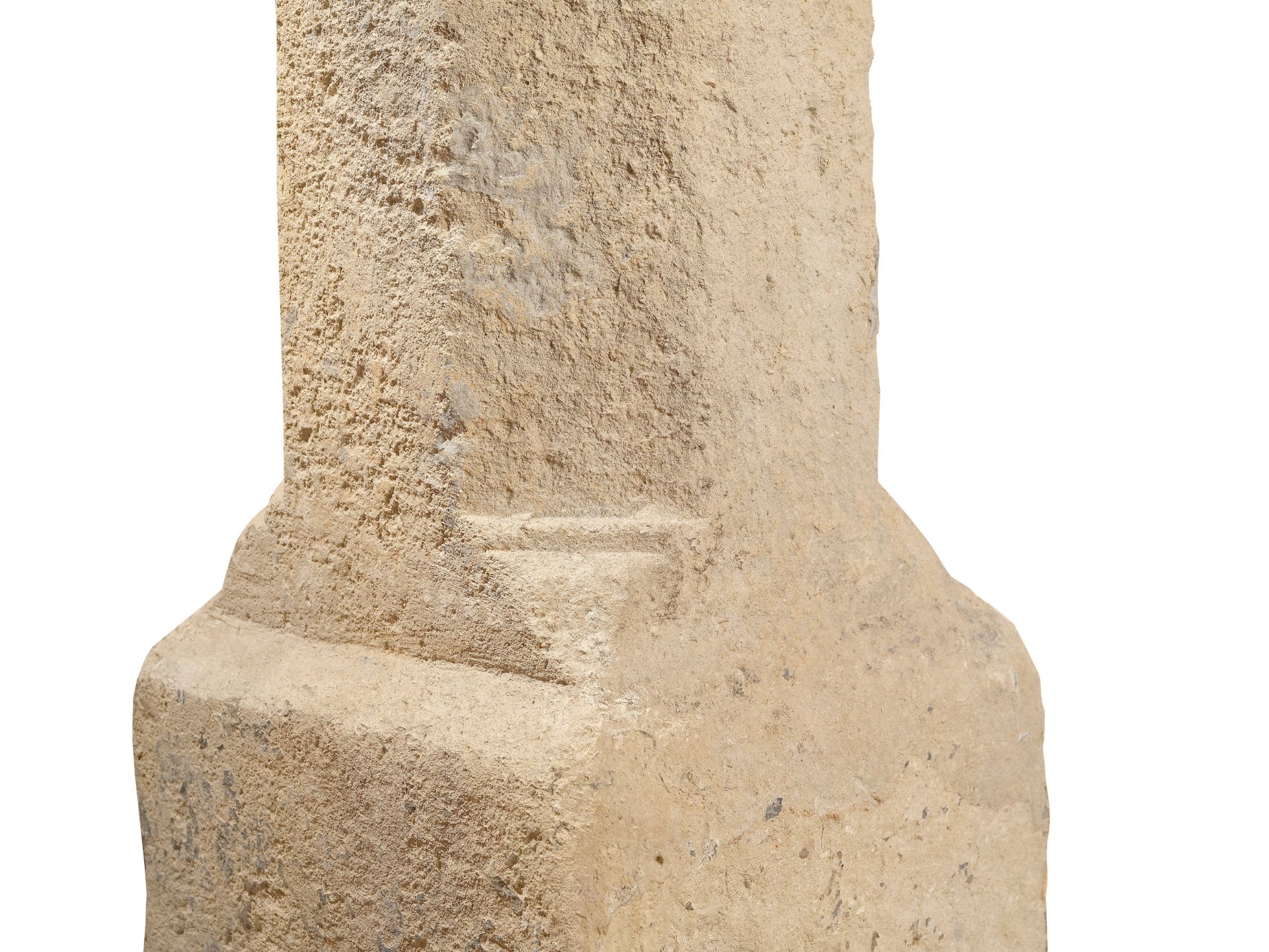 Gothic sandstone column, 
Alpine region, 
Ca. 1450/1500 - Image 5 of 5
