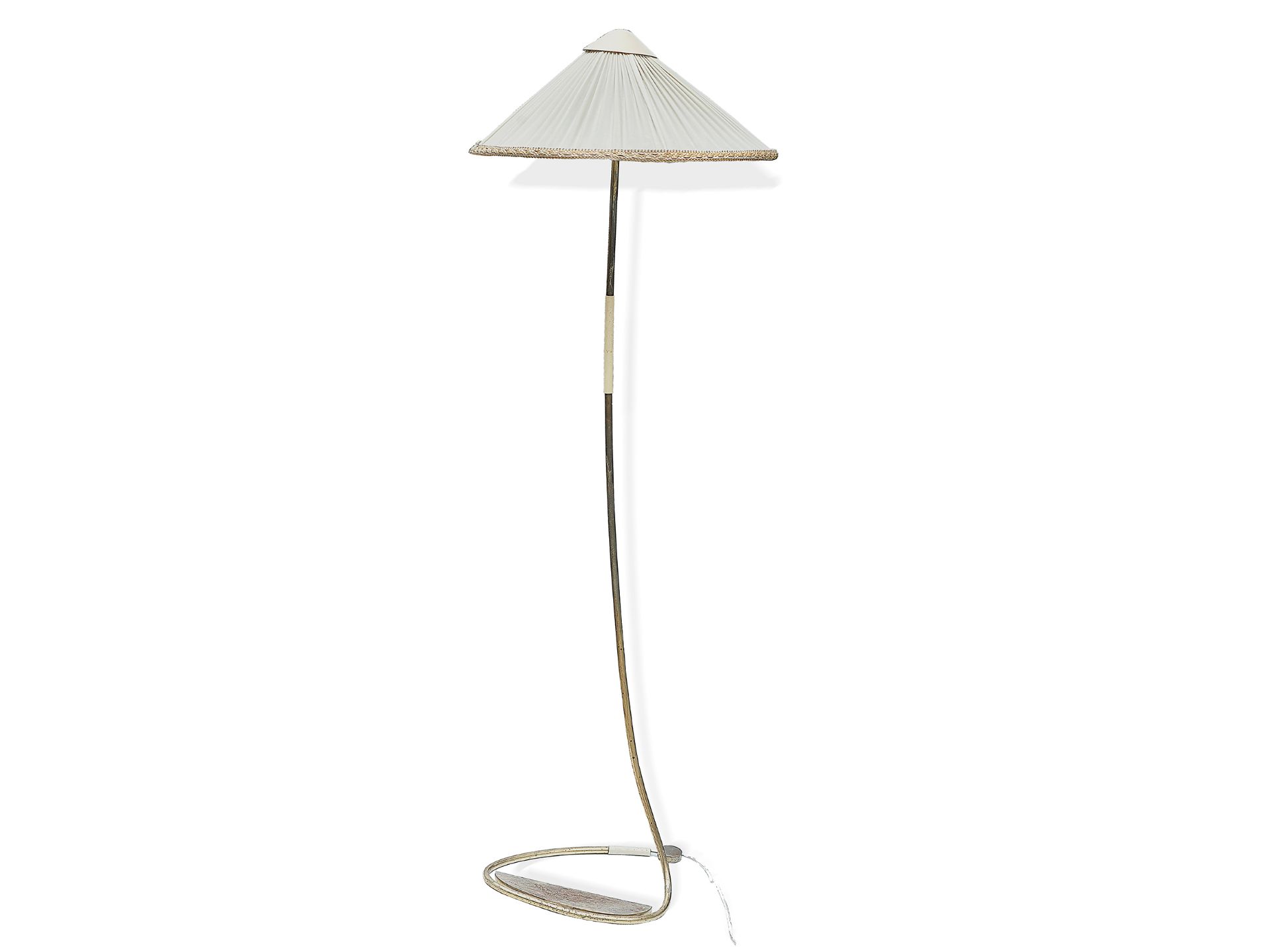 Floor lamp, 
Design probably Rupert Nikoll, 
Austria ca. 1950/55 - Image 2 of 4