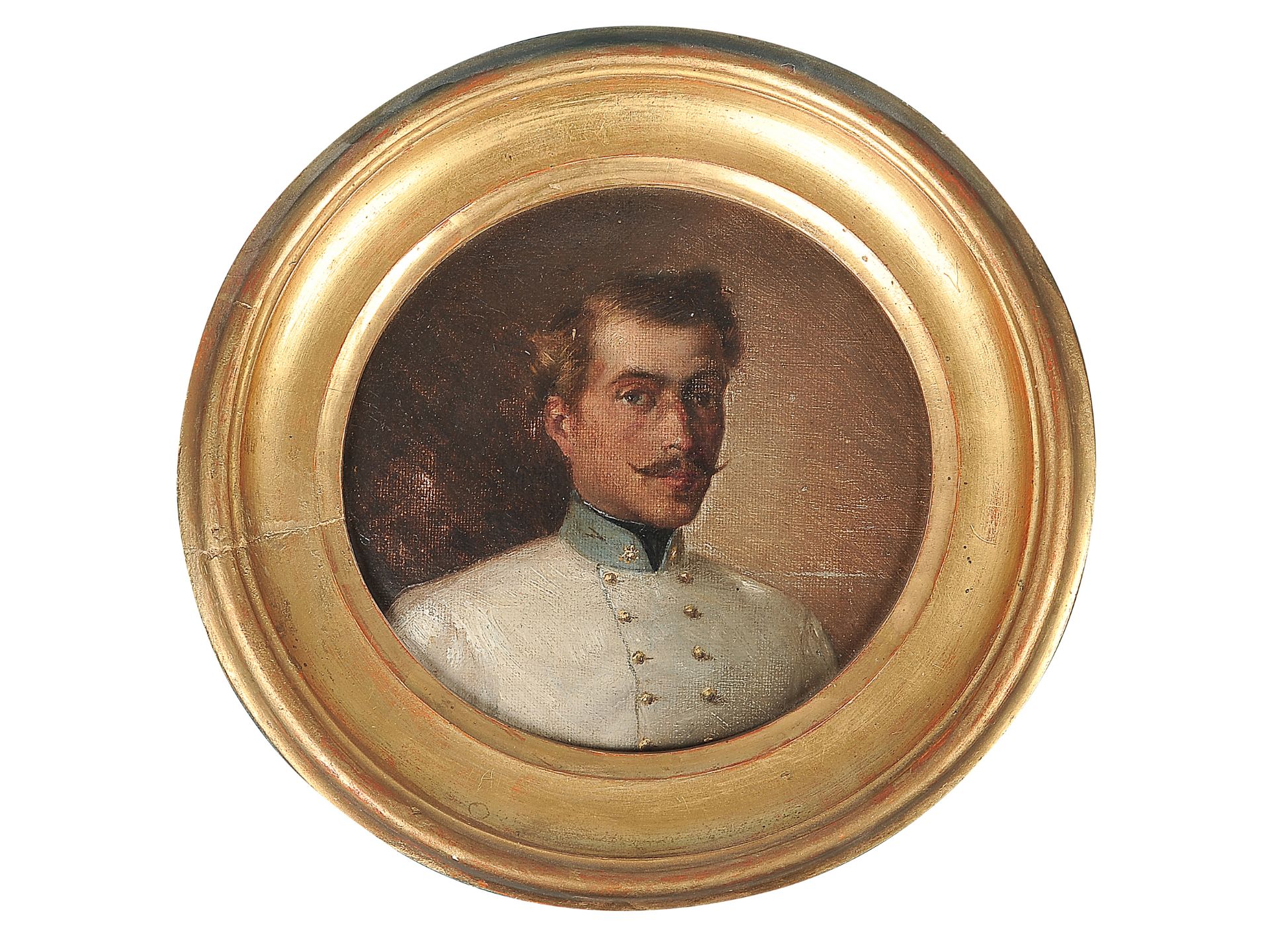 Portrait of a k. u. k. Officer, 
Biedermeier, 
Ca. 1865 - Image 2 of 3