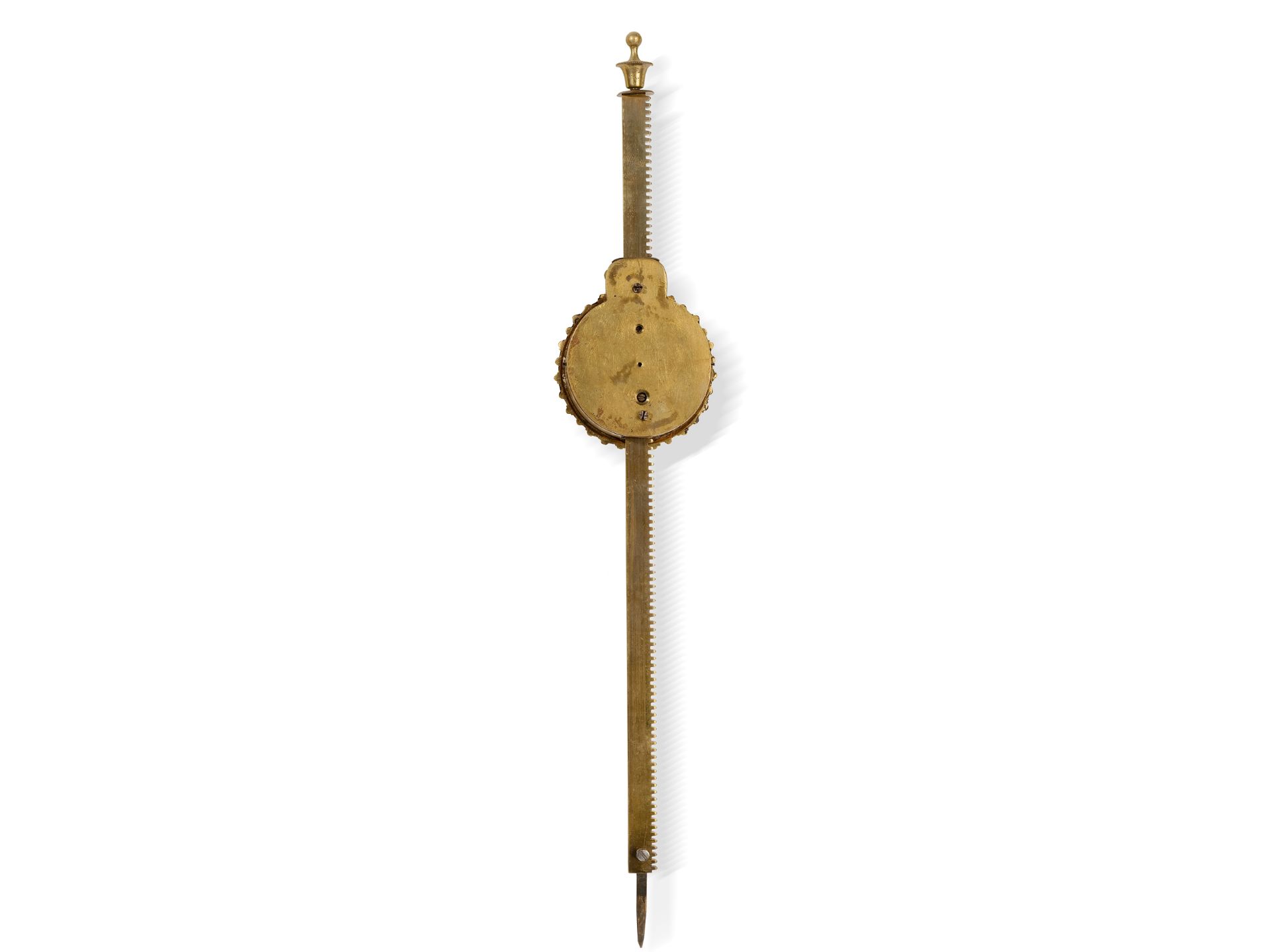 Baroque saw clock, 
South German, 
18th century - Image 10 of 11