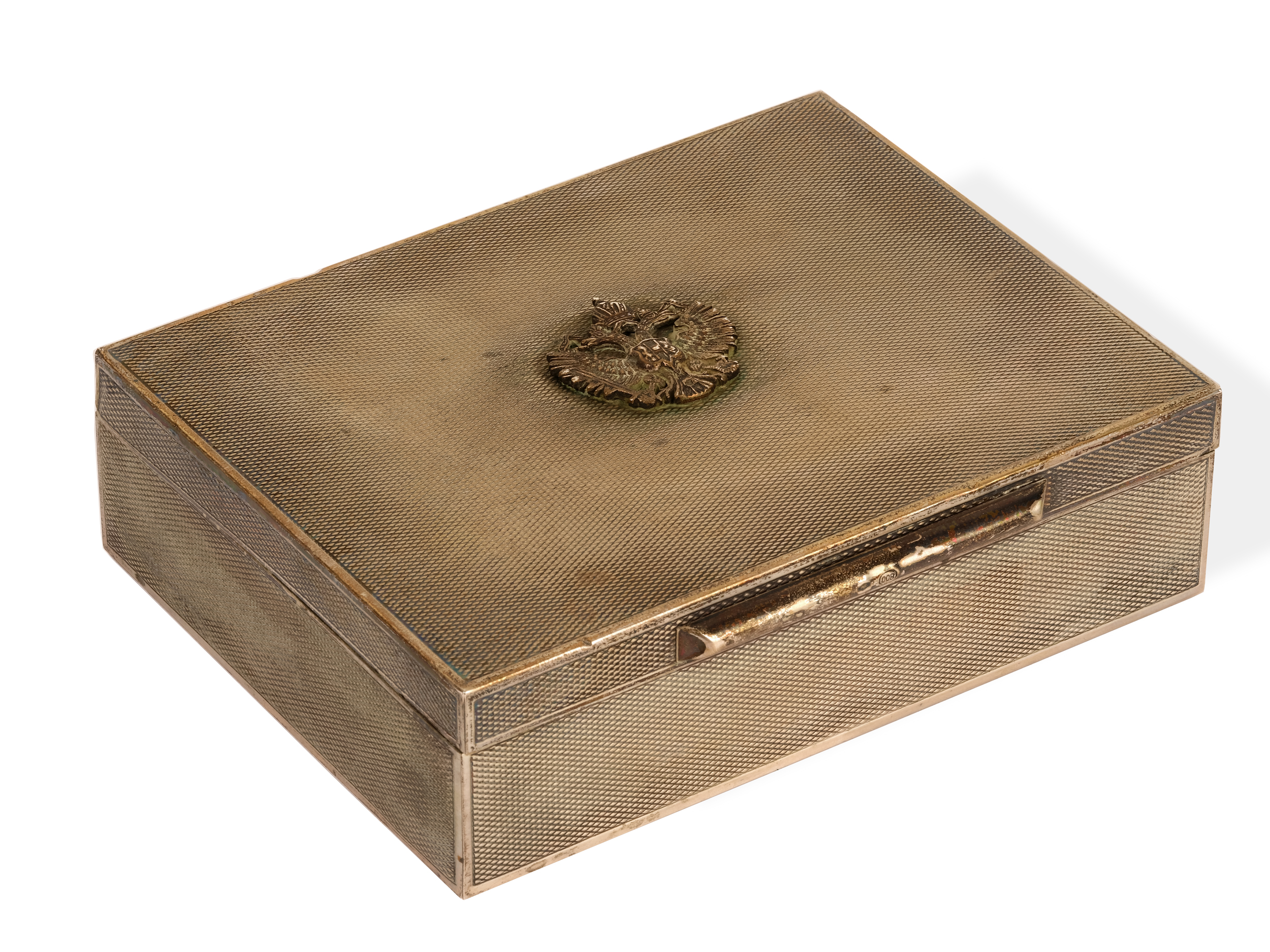 Cigarette box, 
Ca. 1900, 
Rosewood - Image 2 of 5