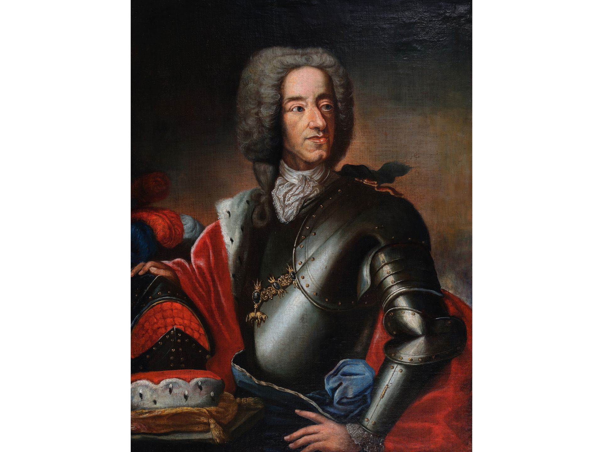 Kurfürst Max Emanuel II, 
München 1662 - 1726 München, 
Portrait des bayerischen Kurfürsten