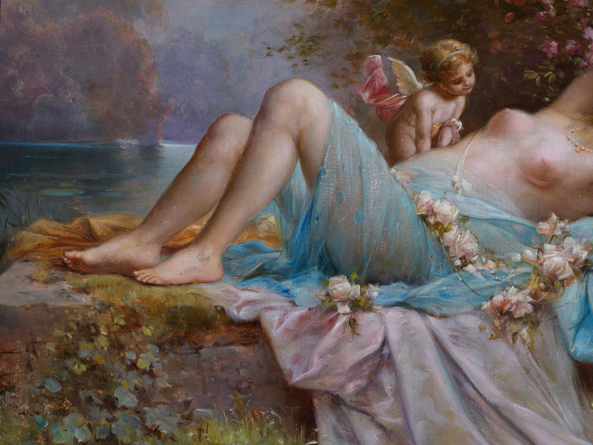 Hans Zatzka, 
Vienna 1859 - 1945 Vienna, 
Dreaming - Image 6 of 8