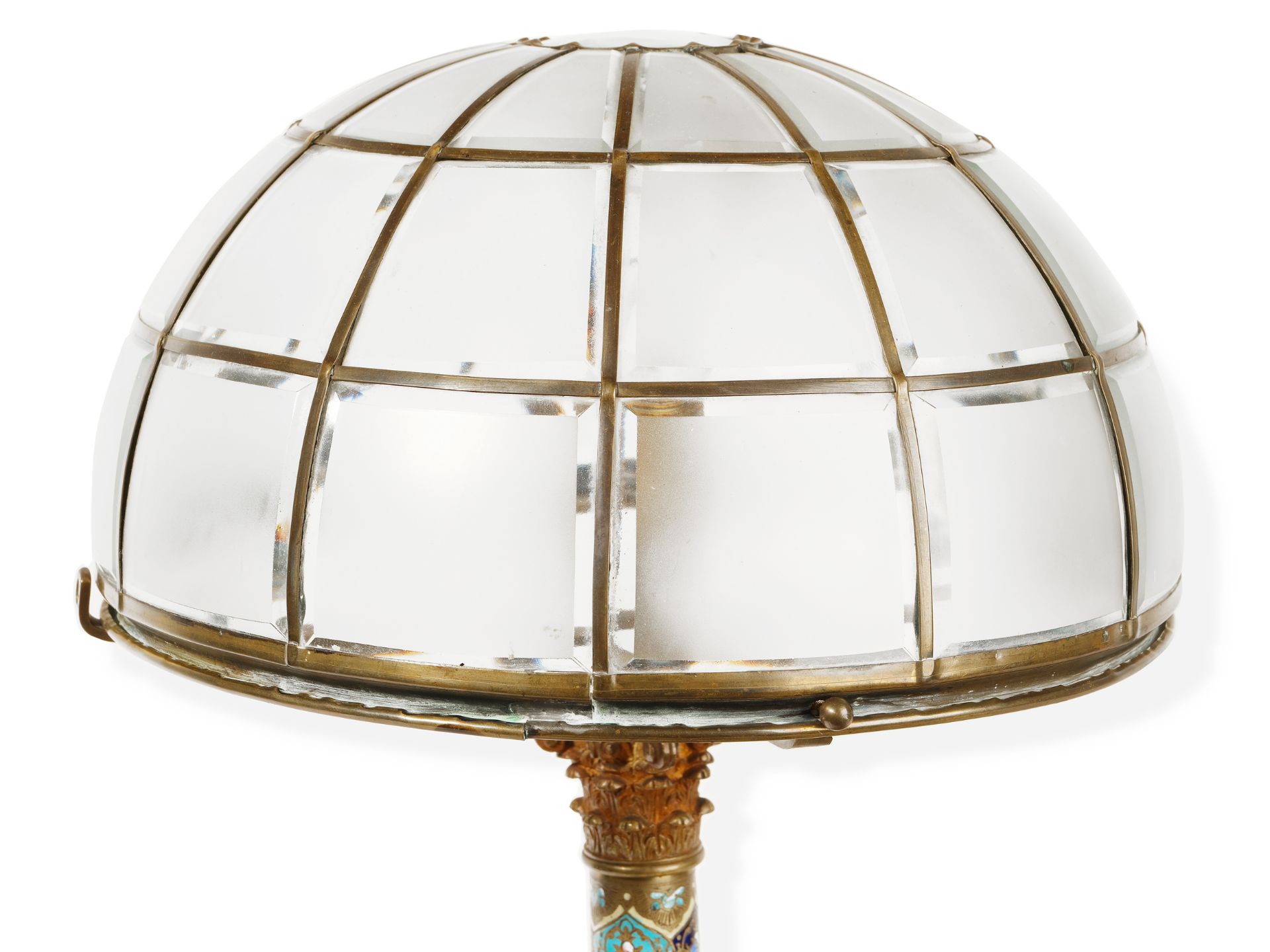 Table lamp, 
Ca. 1910, 
Bronze - Image 4 of 7