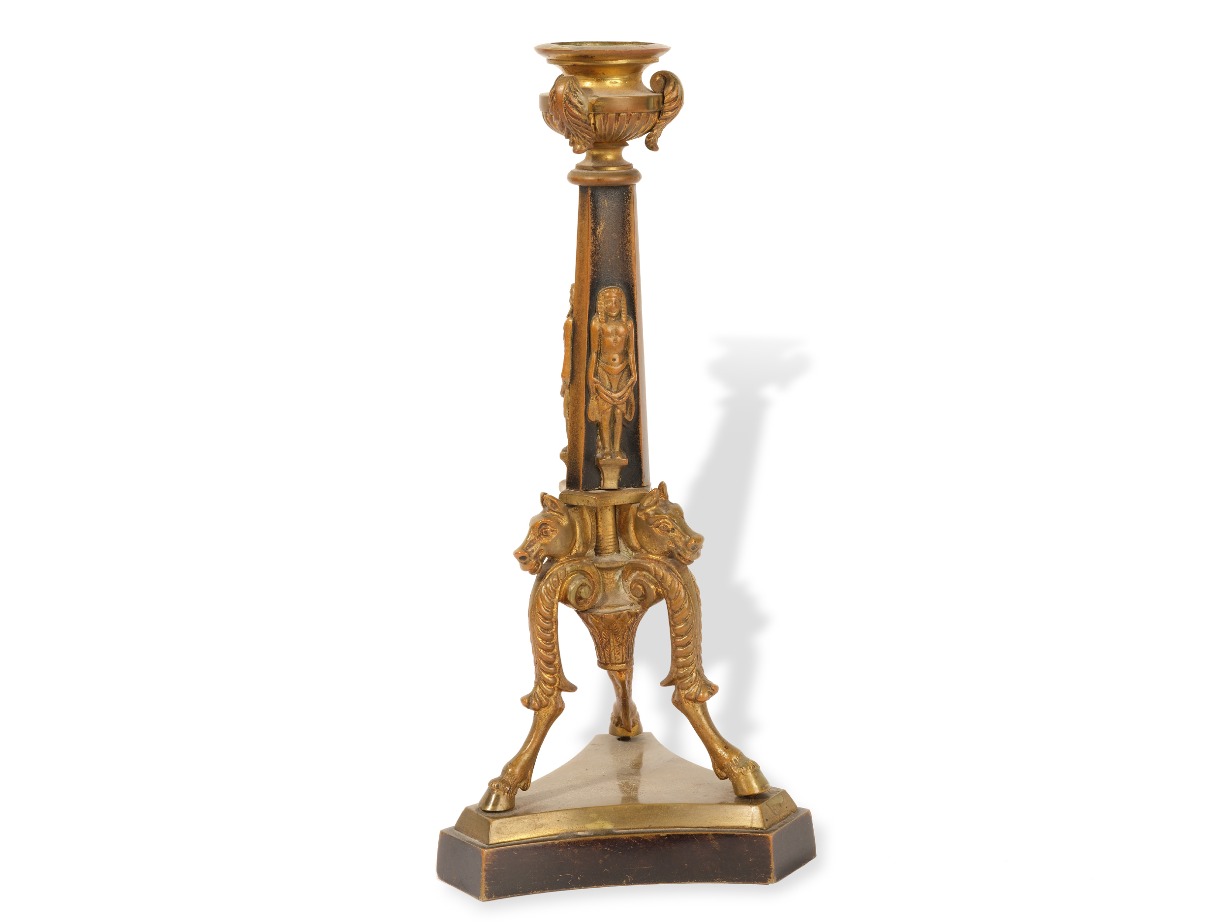 Candlestick, 
"Retour d'Egypte", 
Ca. 1900 - Image 2 of 6