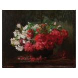 Hugo Charlemont, Jemnice 1850 - 1939 Wien, Blumenstillleben