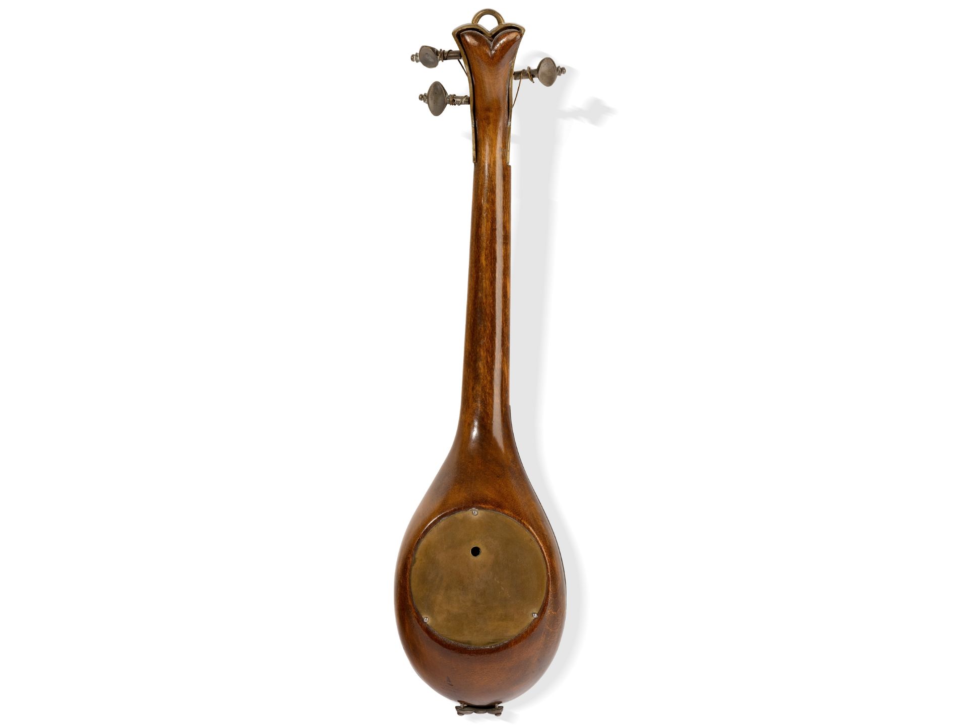 Barometer, 
In the form of a lute, 
Ca. 1900 - Image 5 of 5