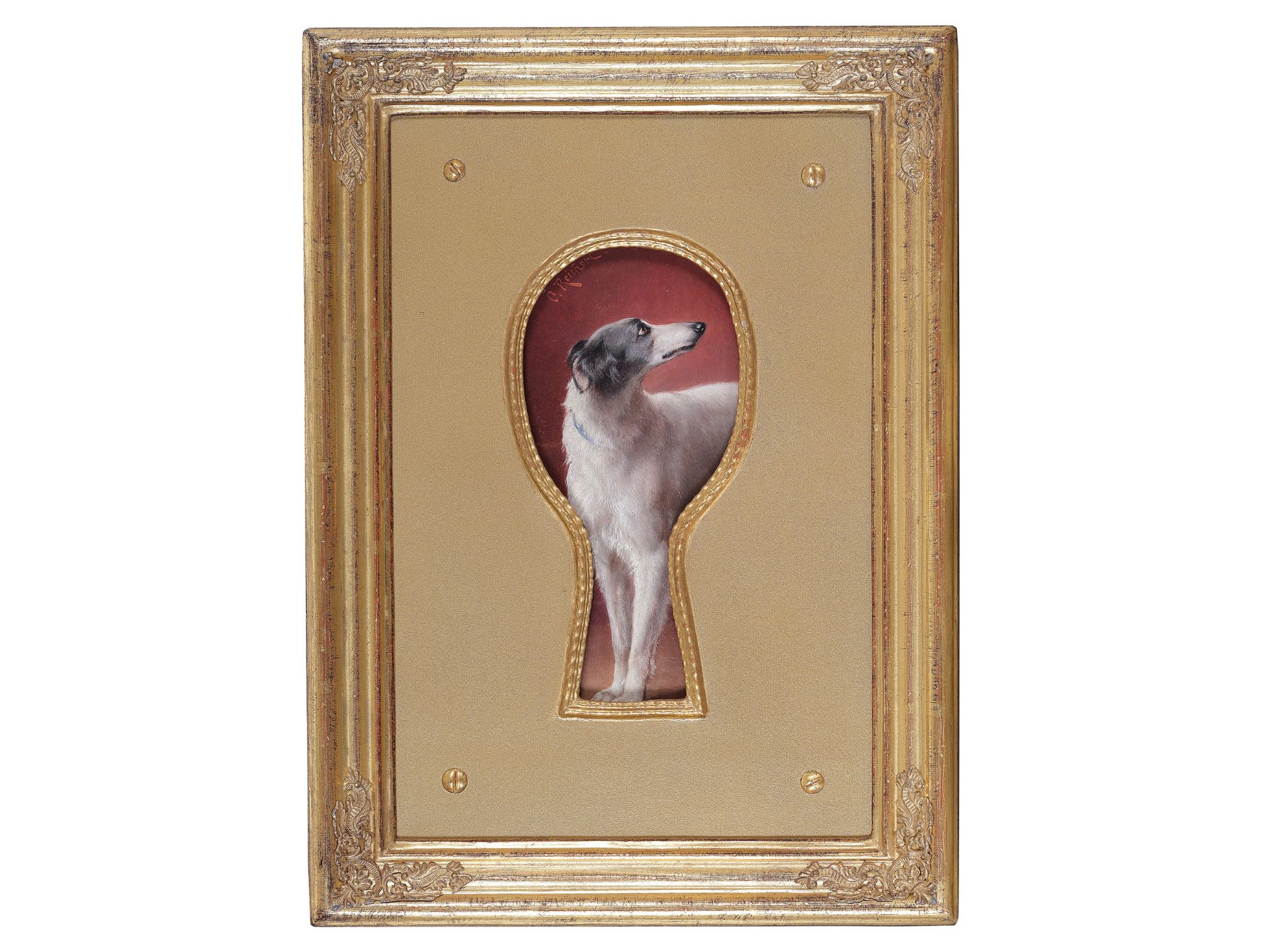 Carl Reichert, 
Vienna 1836 - 1918 Graz, 
Dog - Image 2 of 4