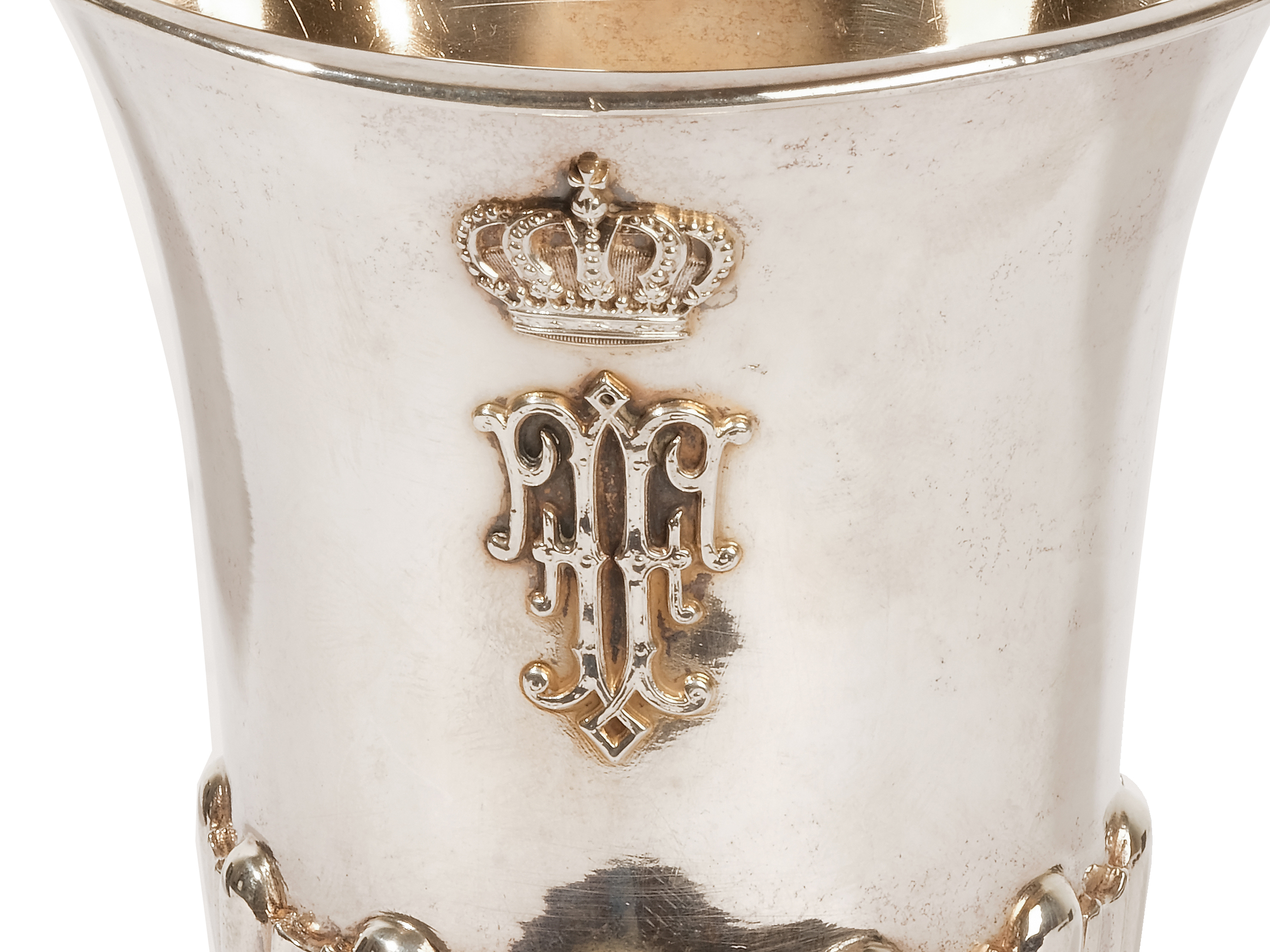 Silver cup, 
Ca. 1900/1910, 
Marked - Image 2 of 6