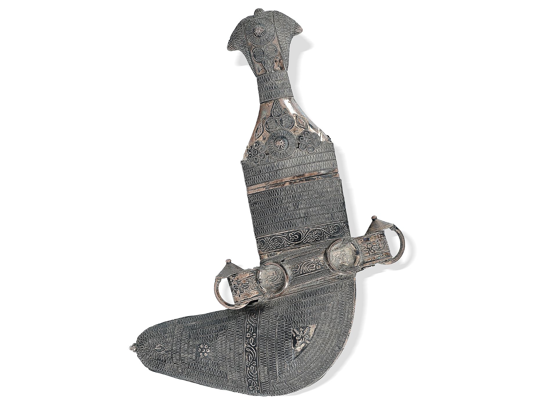 Dagger, 
North Africa or Yemen, 
Ca. 1920/40 - Image 2 of 6