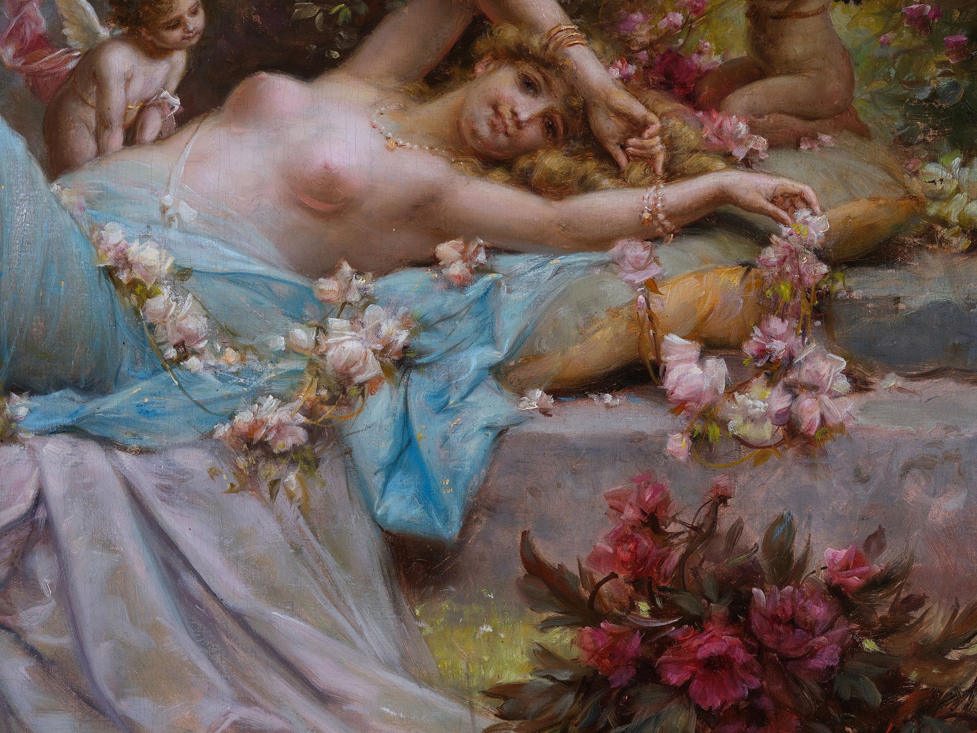 Hans Zatzka, 
Vienna 1859 - 1945 Vienna, 
Dreaming - Image 5 of 8