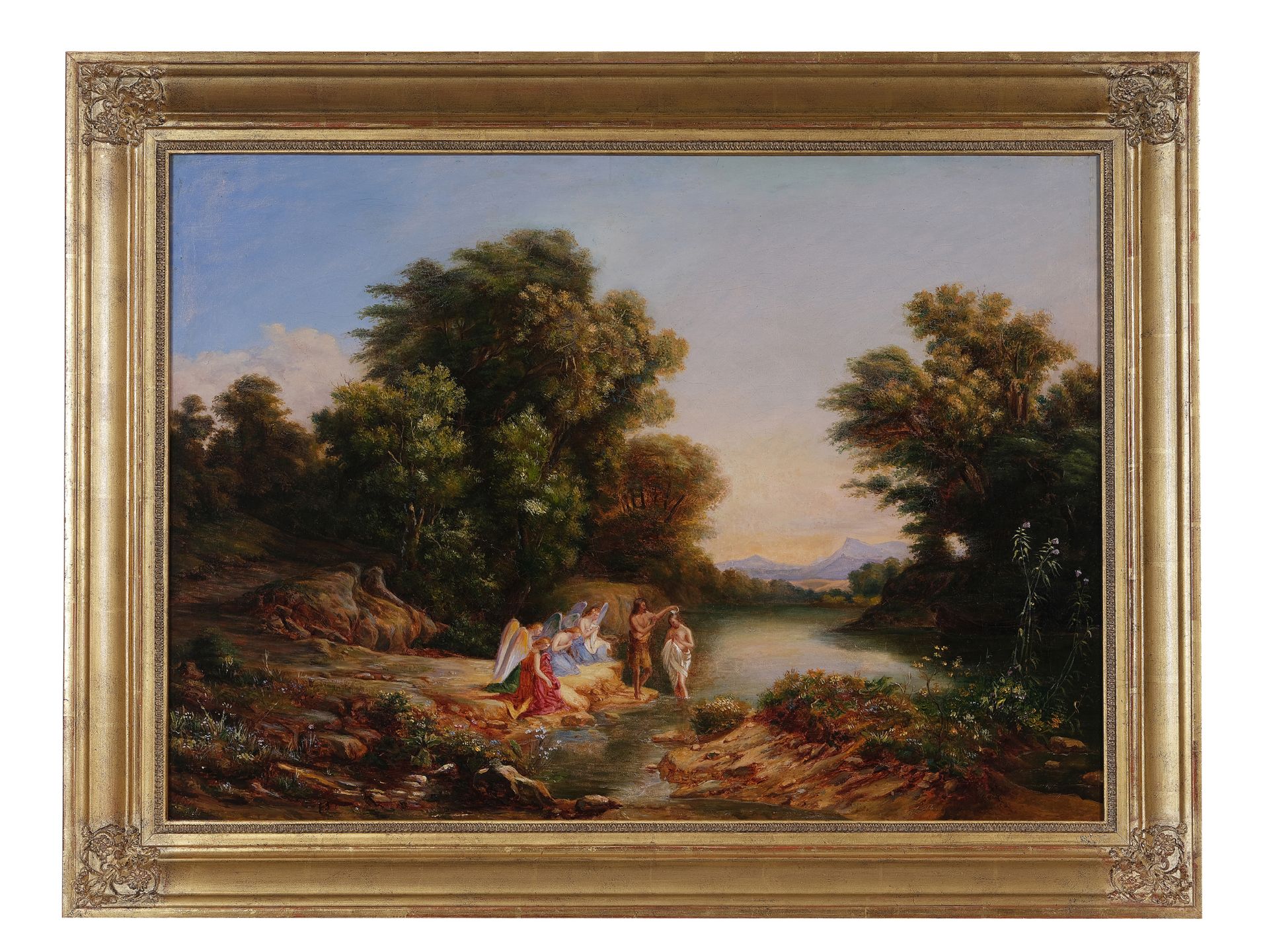 Carl Marko the Elder, Leutschau 1791 - 1860 Villa Appeggi near Antella, Florence, Landscape with St. - Image 2 of 8