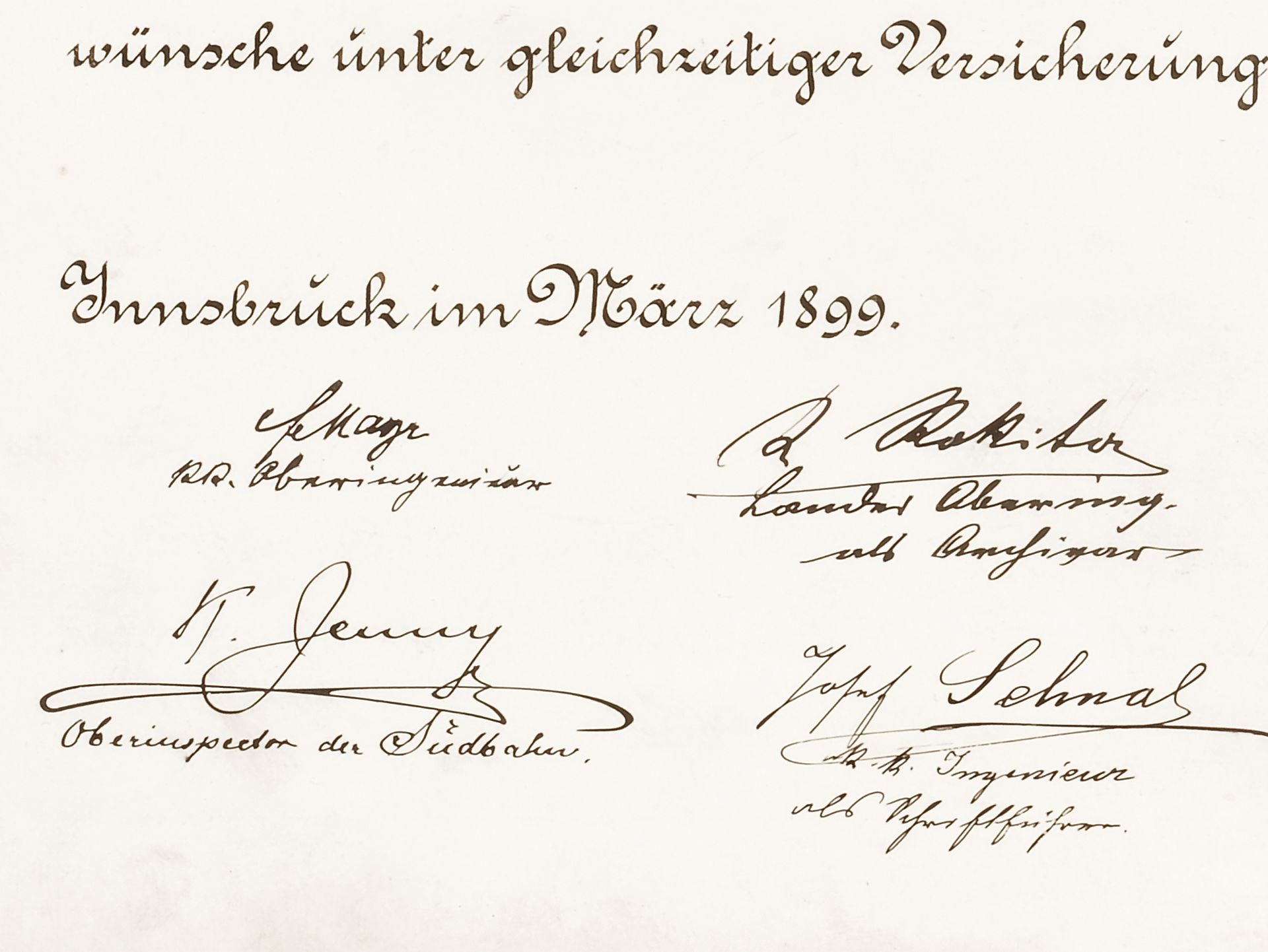 Dokumentenmappe, 
50 Jahre Ingenieur & Architektenverein Innsbruck 1898 - Bild 7 aus 8