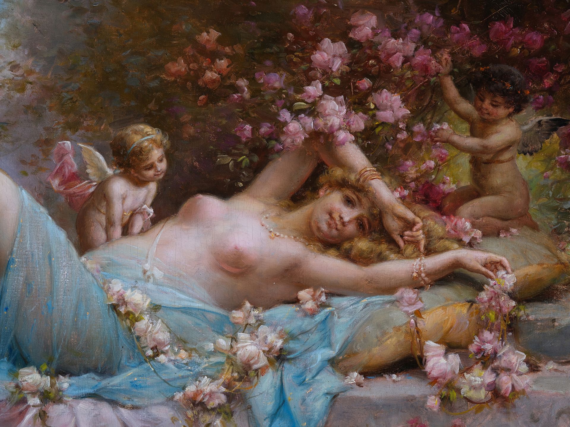 Hans Zatzka, 
Vienna 1859 - 1945 Vienna, 
Dreaming - Image 4 of 8