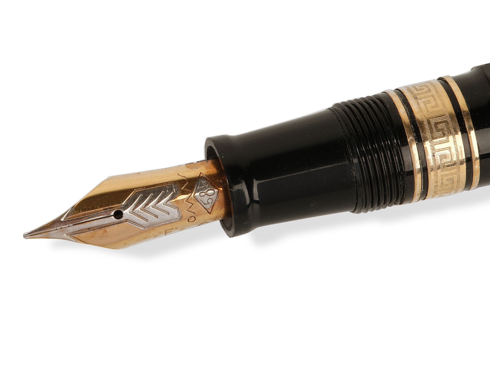 Fountain pen, 
OMAS, 
Feather 14K gold - Image 2 of 6
